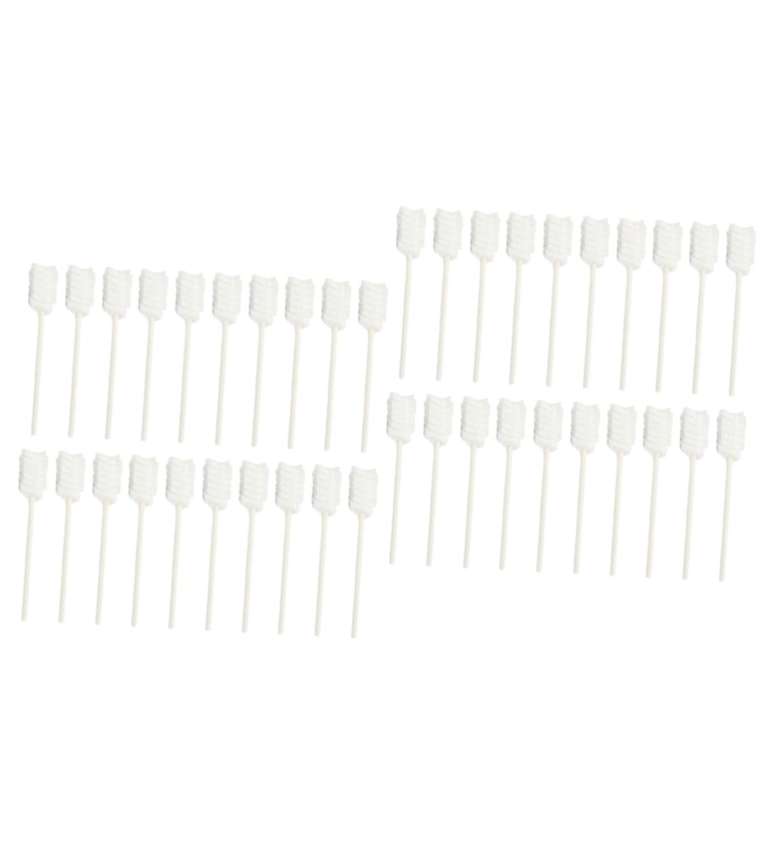 TOVINANNA 60 STK Tongue Brush for Babies | Toddler Finger Toothbrush & Newborn Tongue Cleaner | Gentle Mouth Cleaning Sponge & Gauze - Buy Online on GoSupps.com