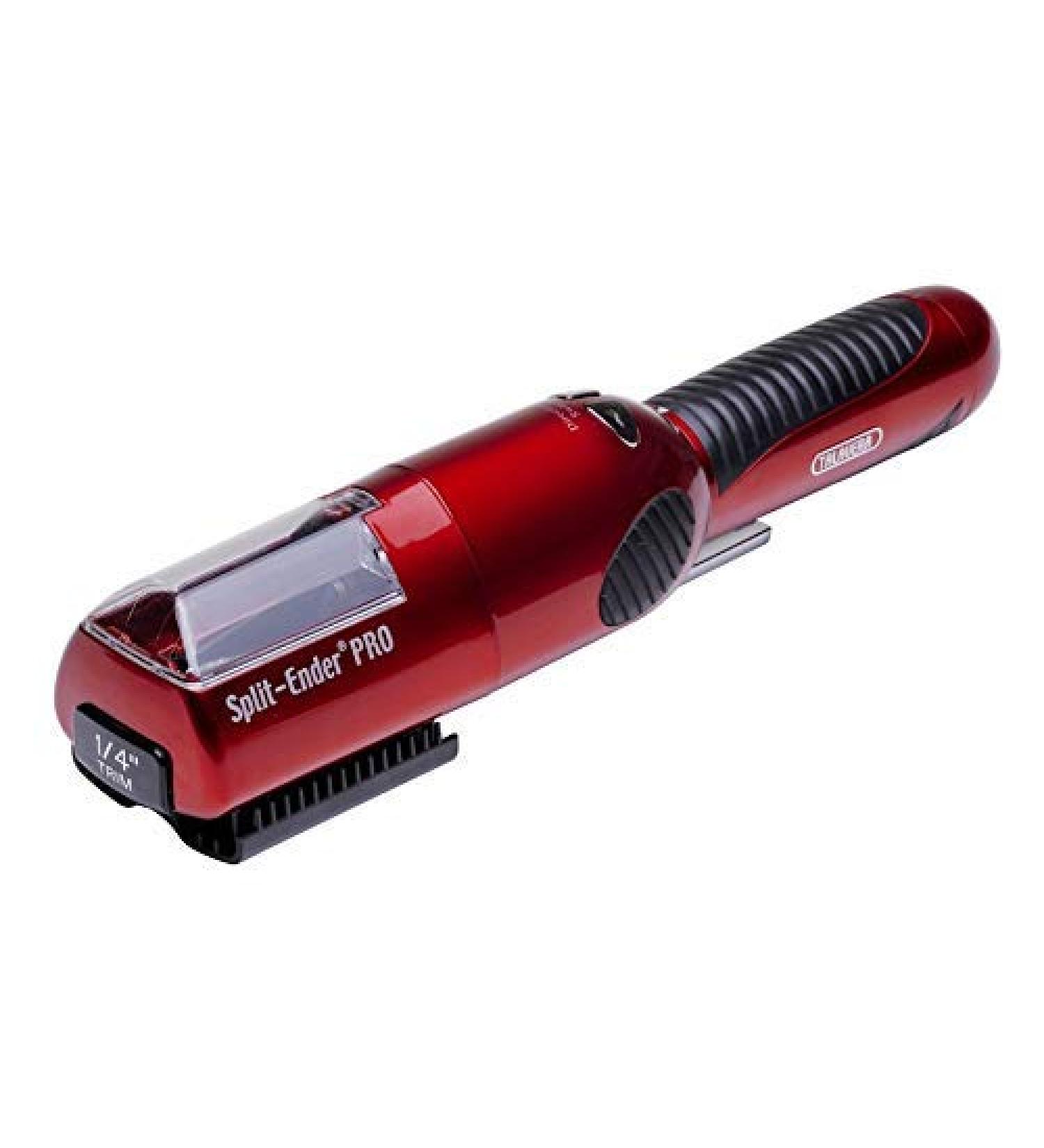 Split Ender Pro Rechargeable Cordless Split End Hair Trimmer for Dry Damaged and Brittle Split Ends - Red - Buy Online on GoSupps.com