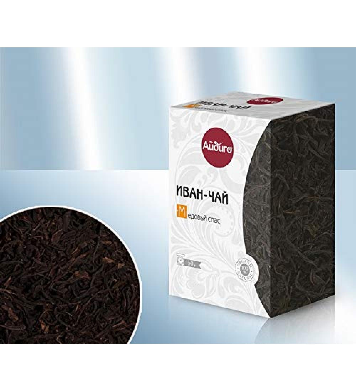 Iwan-Tee Th en osier de qualit sup rieure avec miel 50 g