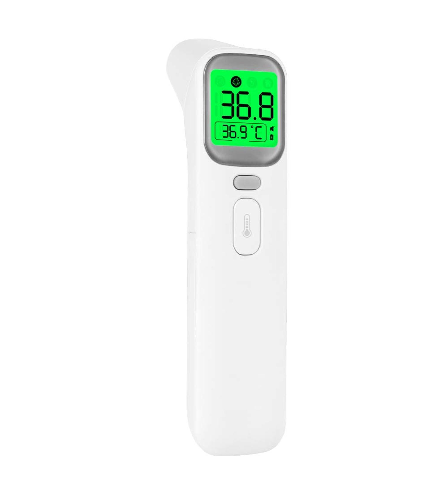 Forehead Thermometer with LCD Display Thermometer Gun Fever Alarm