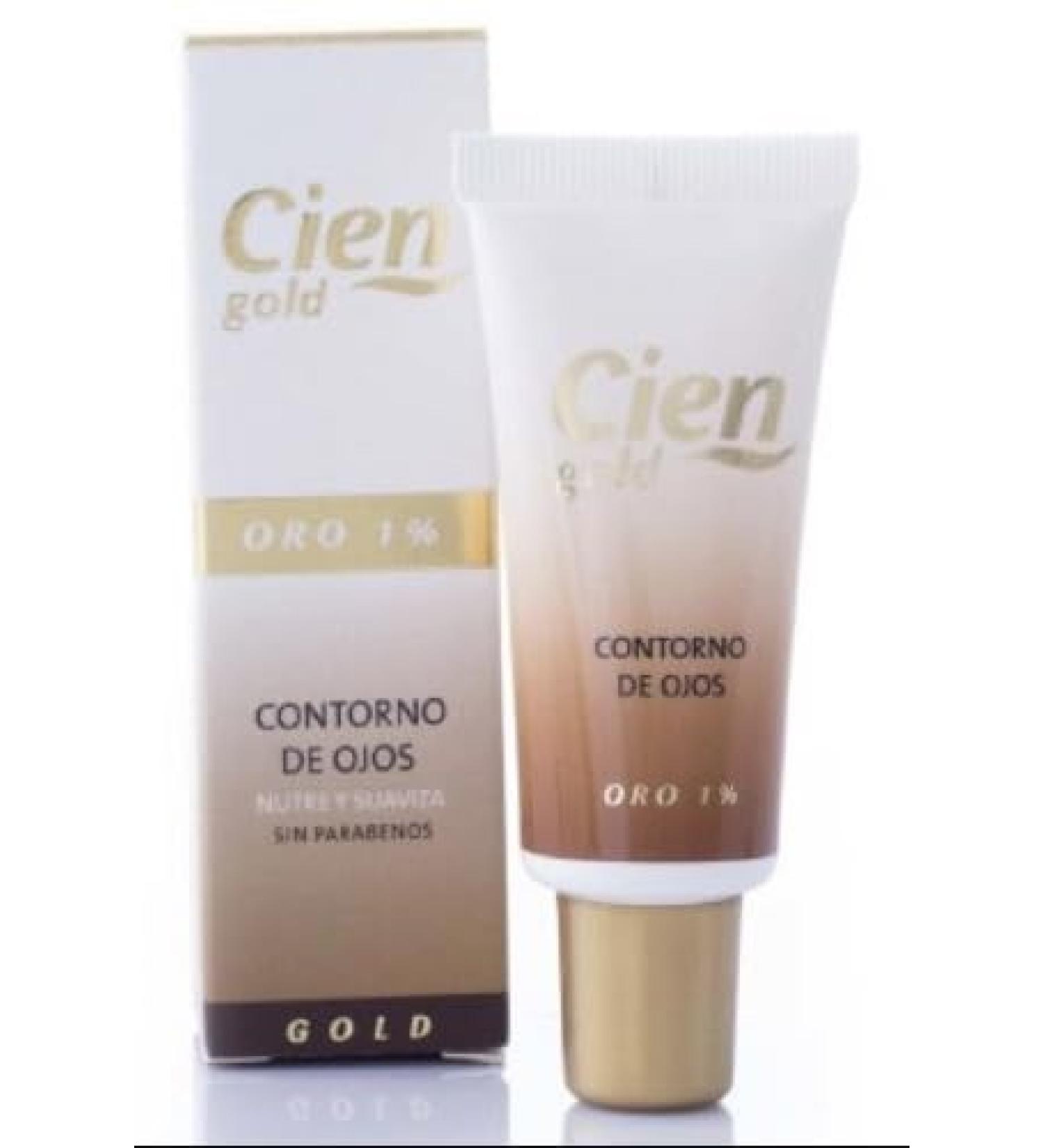 Cien Gold Eye Contour 24K 15ml Cecular Regenerator Nourishes and softens Hydrated and renewed skin