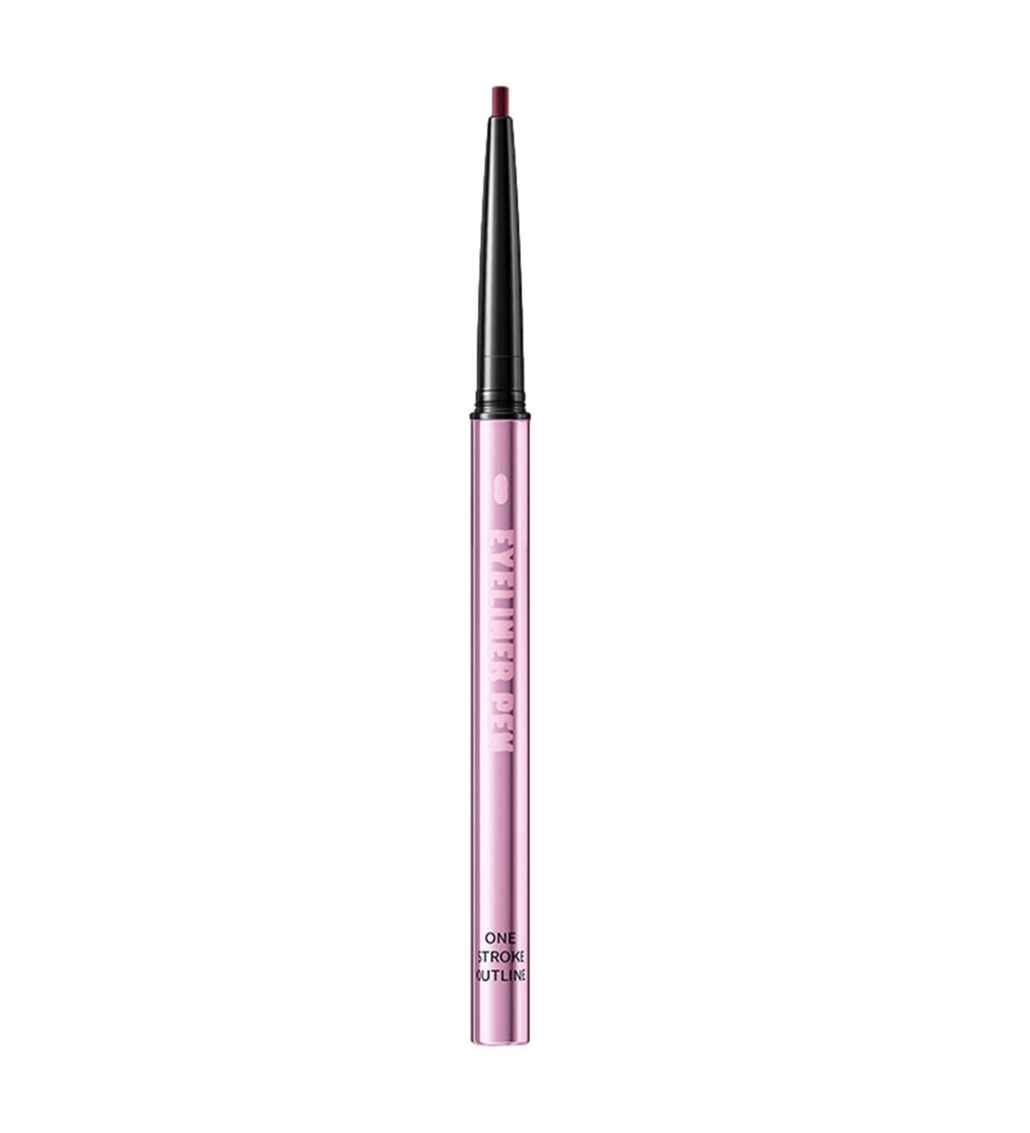 Eye Liner Pencils Waterproof Eyeliner Pencil Eyeliner for Delicate Liners | Natural Colored Candelilla Wax Eye Liners for Women Men Easily Remove No Caking Eye Makeup Fanelod Claret - Buy Online on GoSupps.com