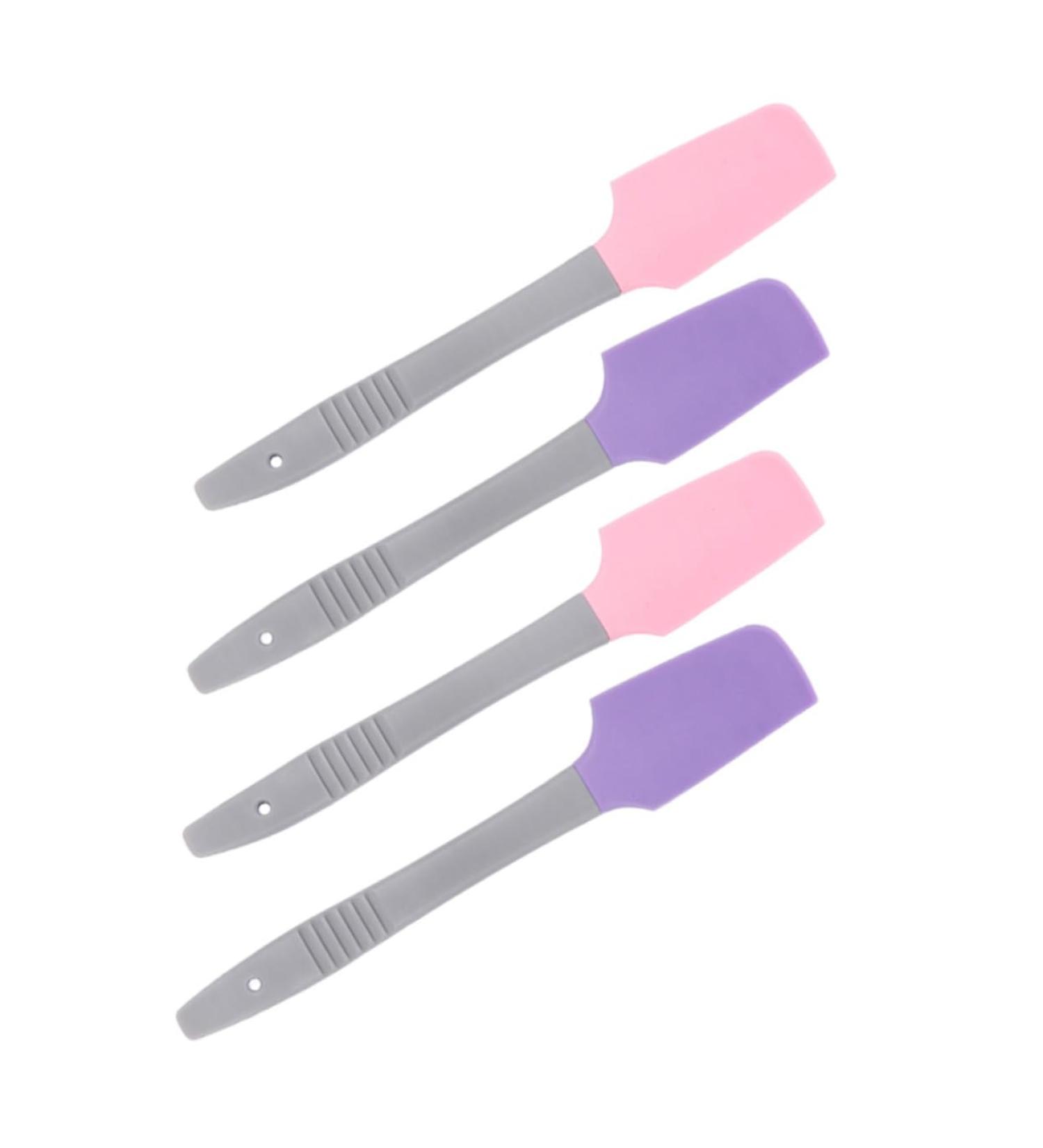 Angoily 4-Piece Silicone Wax Hair Removal Accessories - Professional Spatula & Multi-Function Wax Applicator for Face & Masks - Buy Online on GoSupps.com