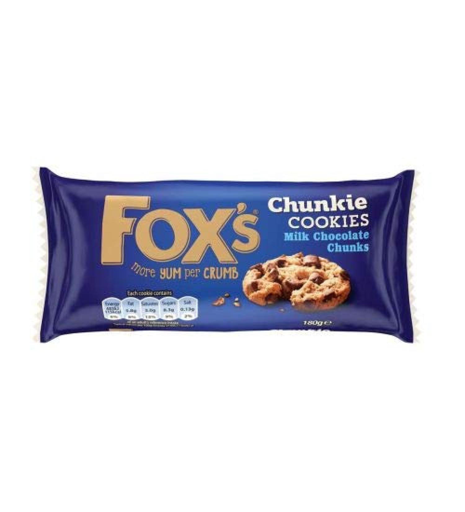 Fox Milk Chocolate Cookies