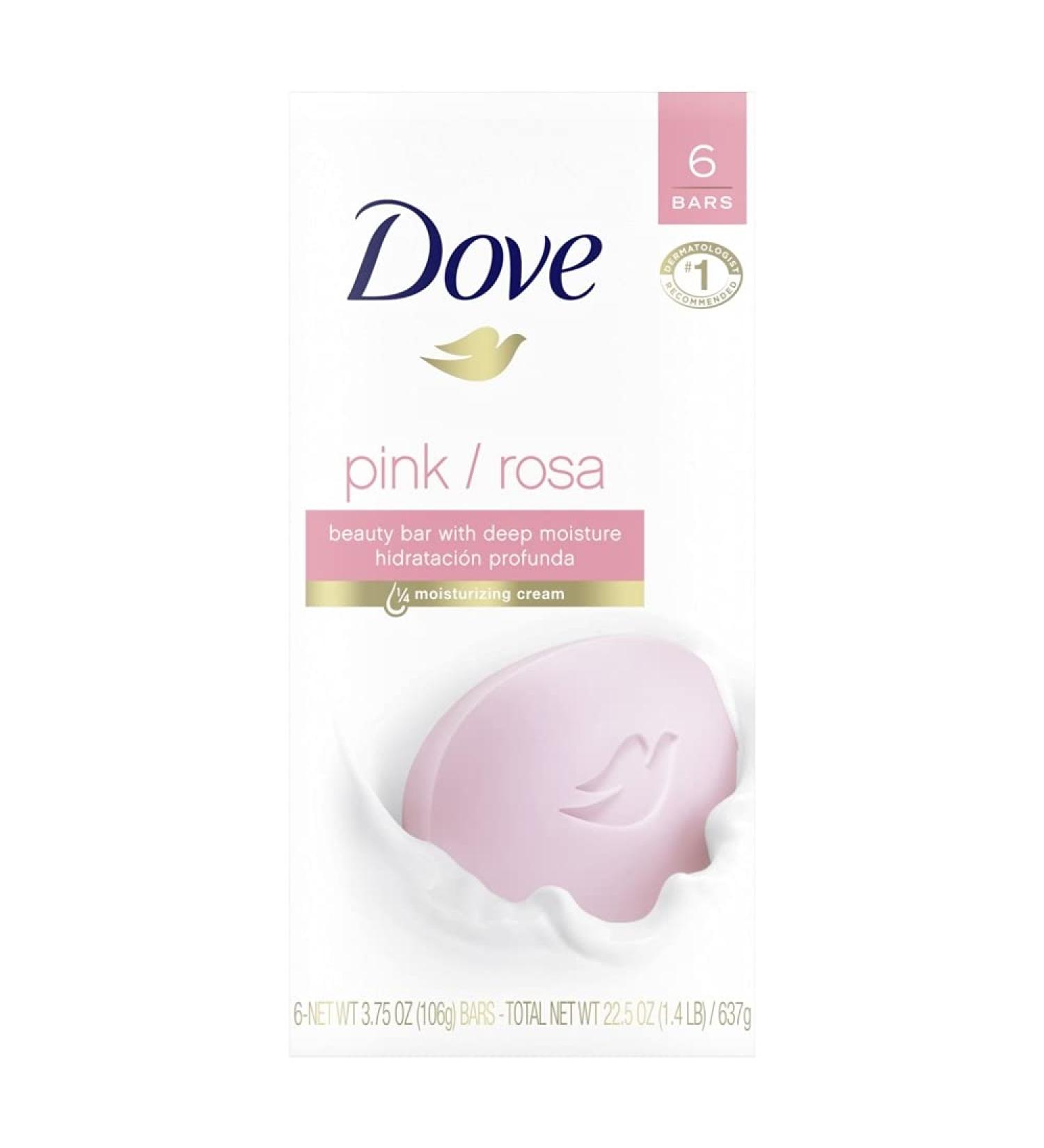 Dove Beauty Bar Pink - 4.7 Oz / 135 g x 12 Pack12