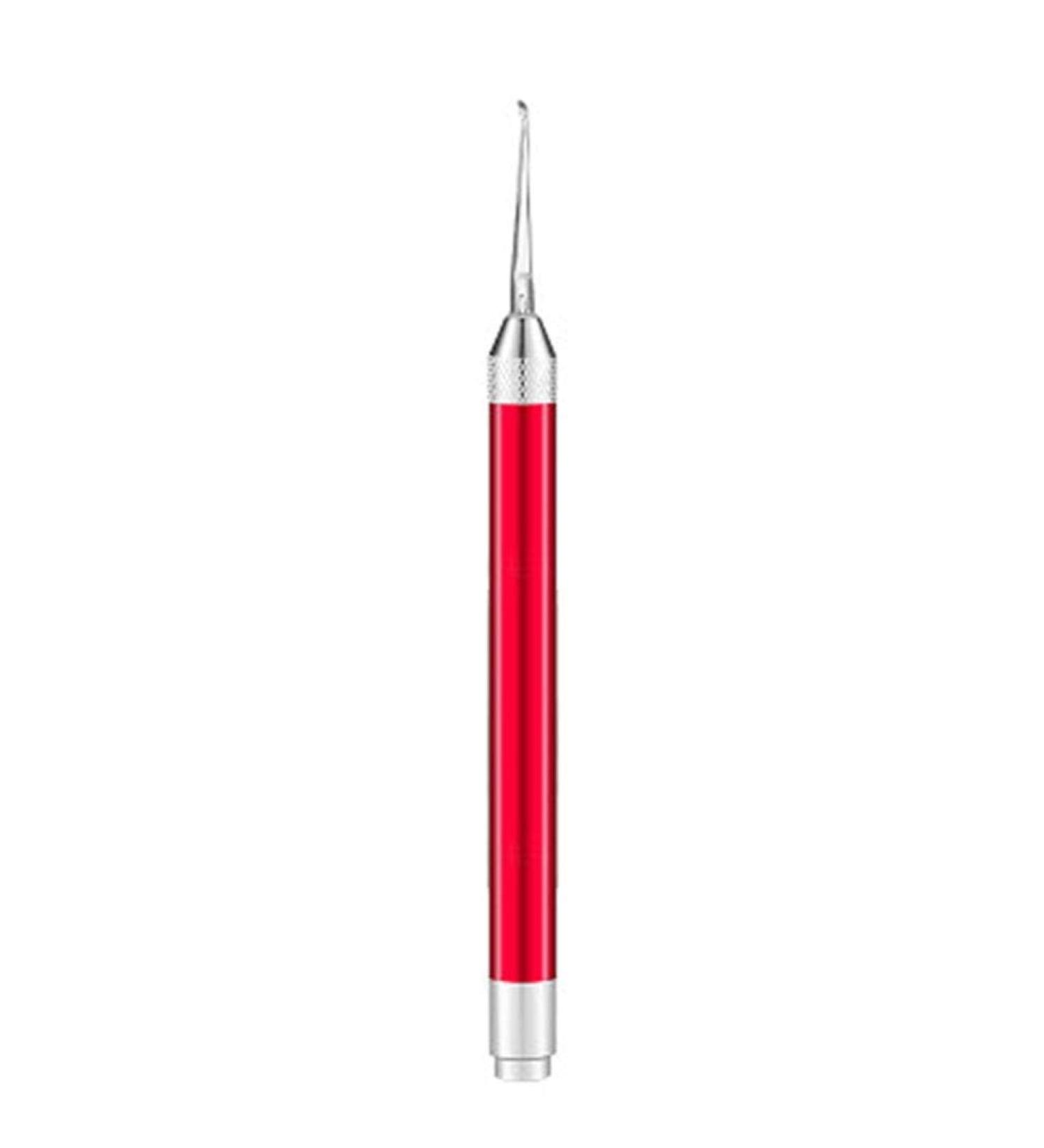 Baby Ear Wax Cleaner Flashlight Earpick Ear Wax Remover LED Ear Curette Spoon Ear Care Tool Red Durable and Useful - Buy Online on GoSupps.com