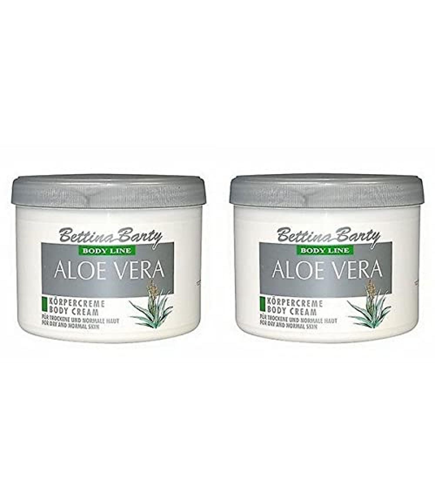 Bettina Barty Aloe Vera Body Cream 2 x 500 ml Value Pack