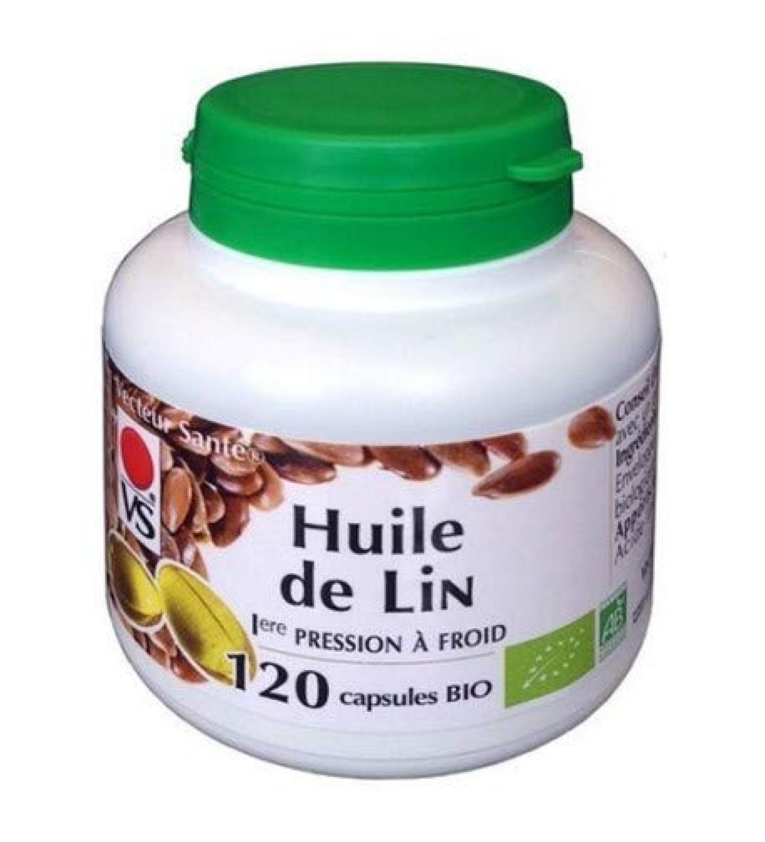 Flaxseed oil 270 mg - 120 capsules