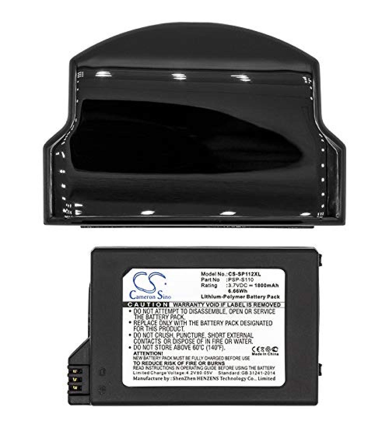 BIEGE 1800mAh Replacement Battery for Sony Lite PSP 2th PSP-2000 PSP-3000 PSP-3001 PSP-3004 PSP-3008 Silm.Part Number:PSP-S110 - Buy Online on GoSupps.com