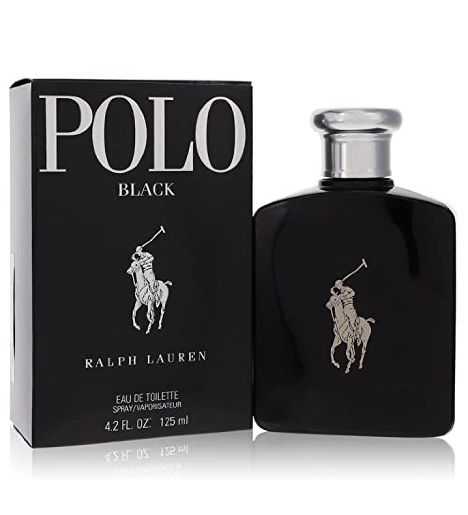 Polo Black by Ralph Lauren Men's 4.2oz EDT Spray - Long Lasting Fragrance - Buy Online on GoSupps.com