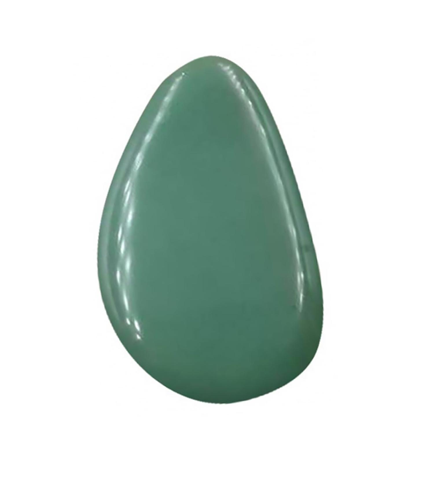 Natural Jade Eye Scraping Massage Tool - Aventurine Jade Massager | 6.5x4.2cm | International Shipping Available - Buy Online on GoSupps.com