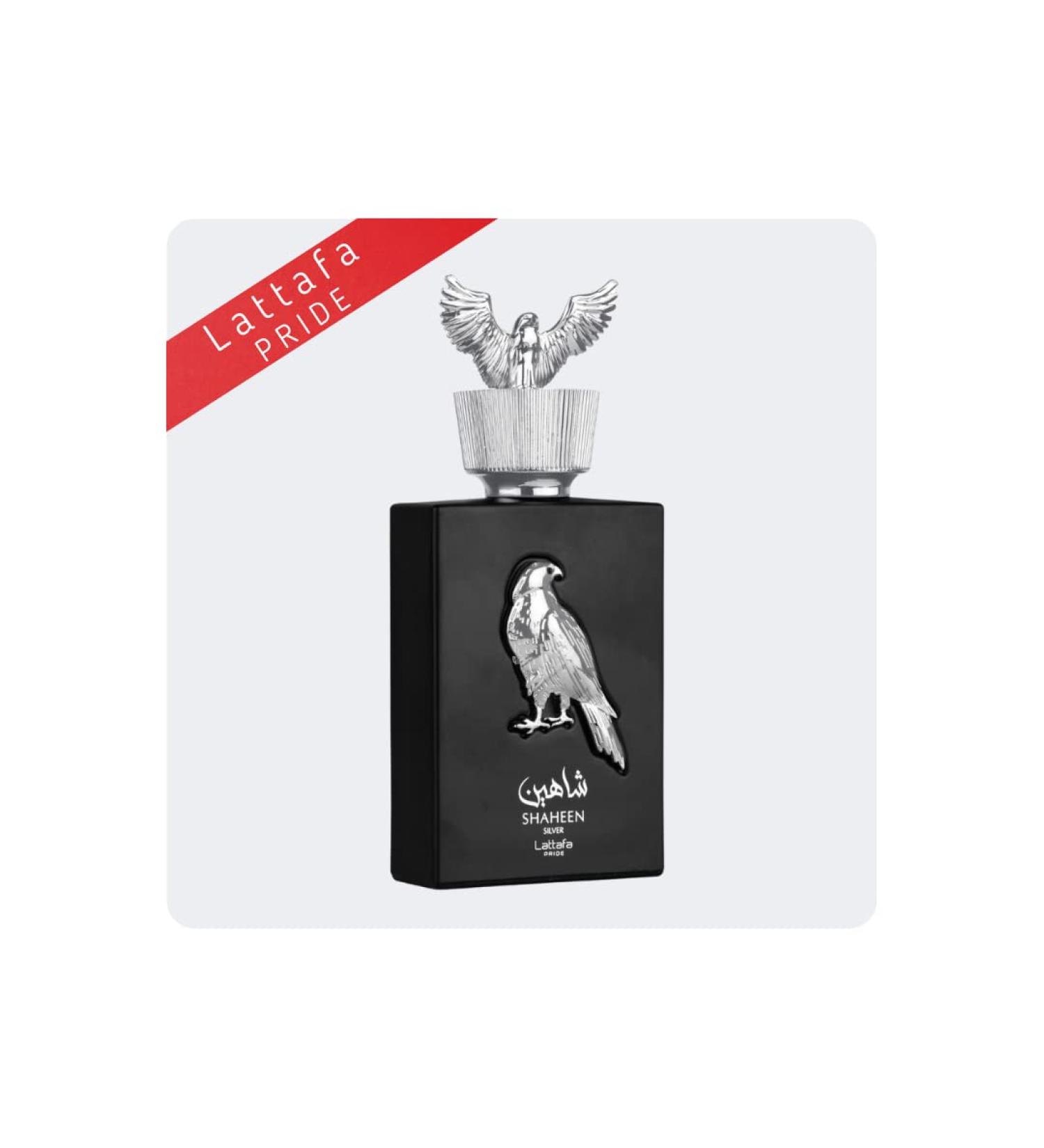 Lattafa Pride Shaheen Silver EDP Spray 20ML (0.67 OZ) Travel Size Unisex Perfumes for Men & Women. - Buy Online on GoSupps.com