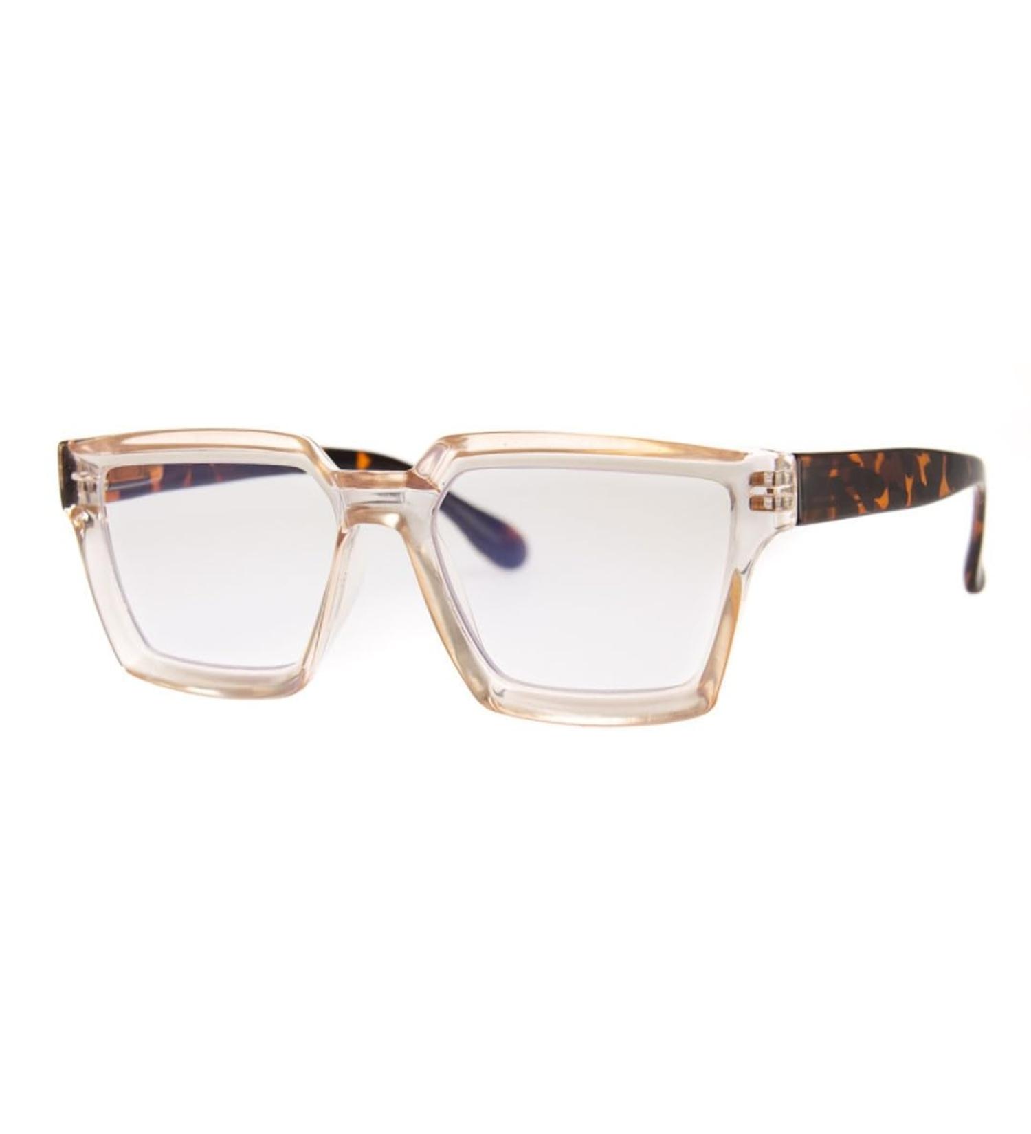 A.J. Morgan Eyewear Unisex Money Bays - Blue Light Blocking Reading Glasses | 54mm Champagne Computer Readers for Eye Protection - Buy Online on GoSupps.com