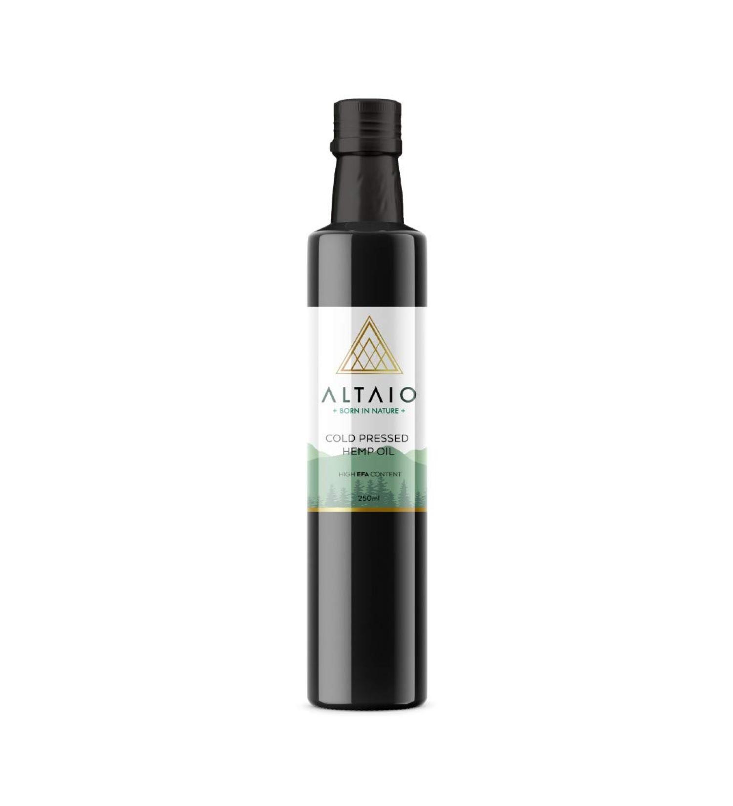 Altaio Cold Pressed Hemp Oil - Buy Online on GoSupps.com
