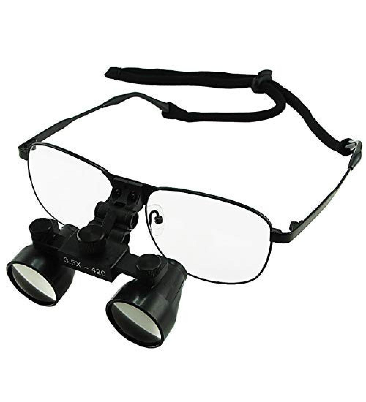 Aries Outlets 3.5X Magnification Galilean Loupes | Titanium Frame | 420mm Distance - Buy Online on GoSupps.com