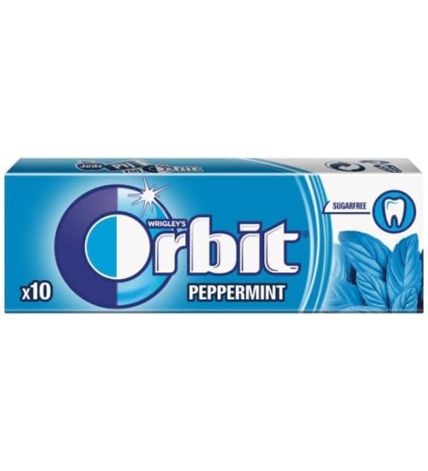 10-30 Packs of Original WRIGLEY'S Orbit/Extra Chewing Gum Packs Fresh Stock (Orbit Peppermint 10 Pack) Helps keep Teeth Clean And Mouth Fresh - Buy Online on GoSupps.com