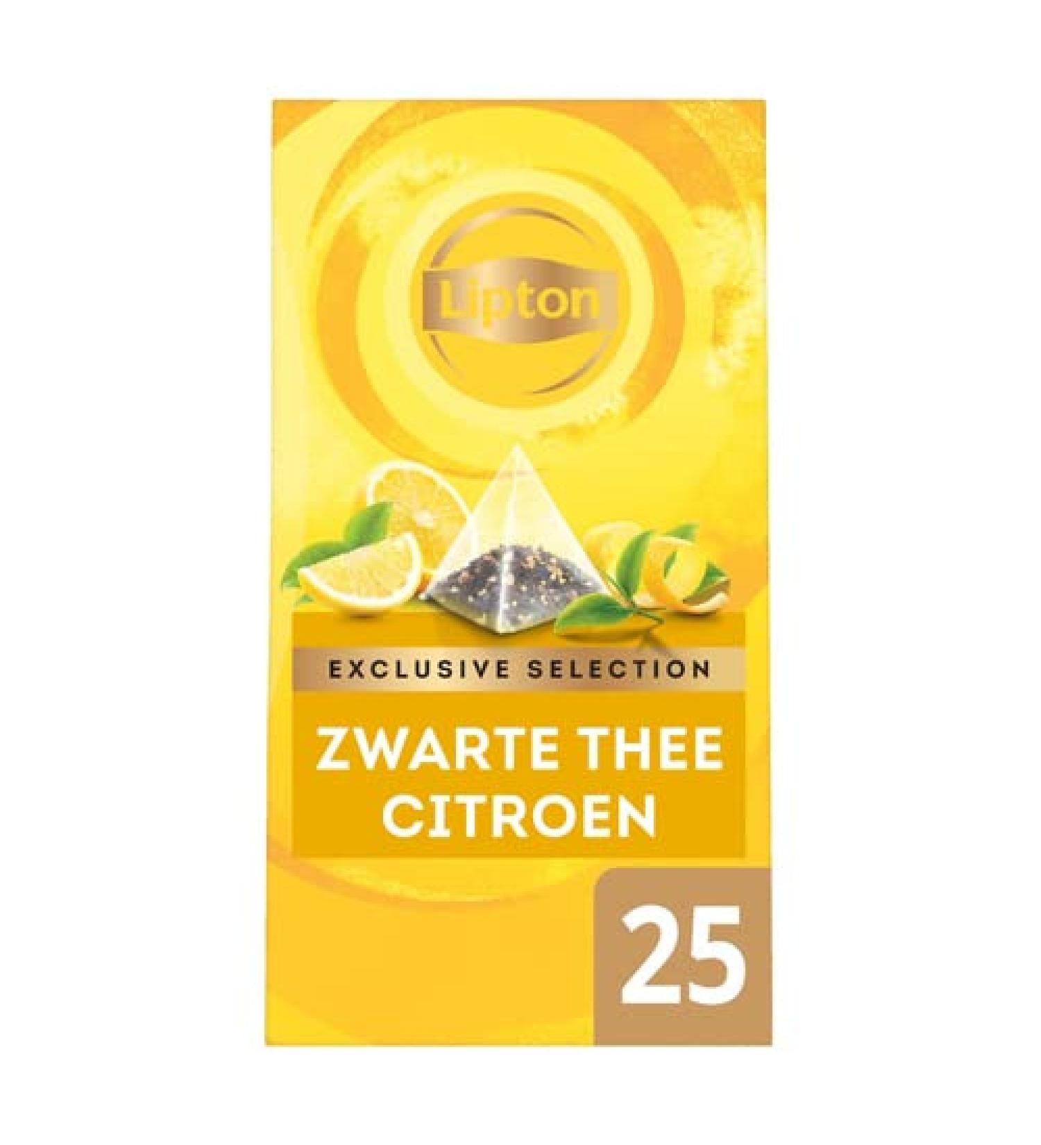 Lipton Exclusive Selection - Citroen - 25 theezakjes