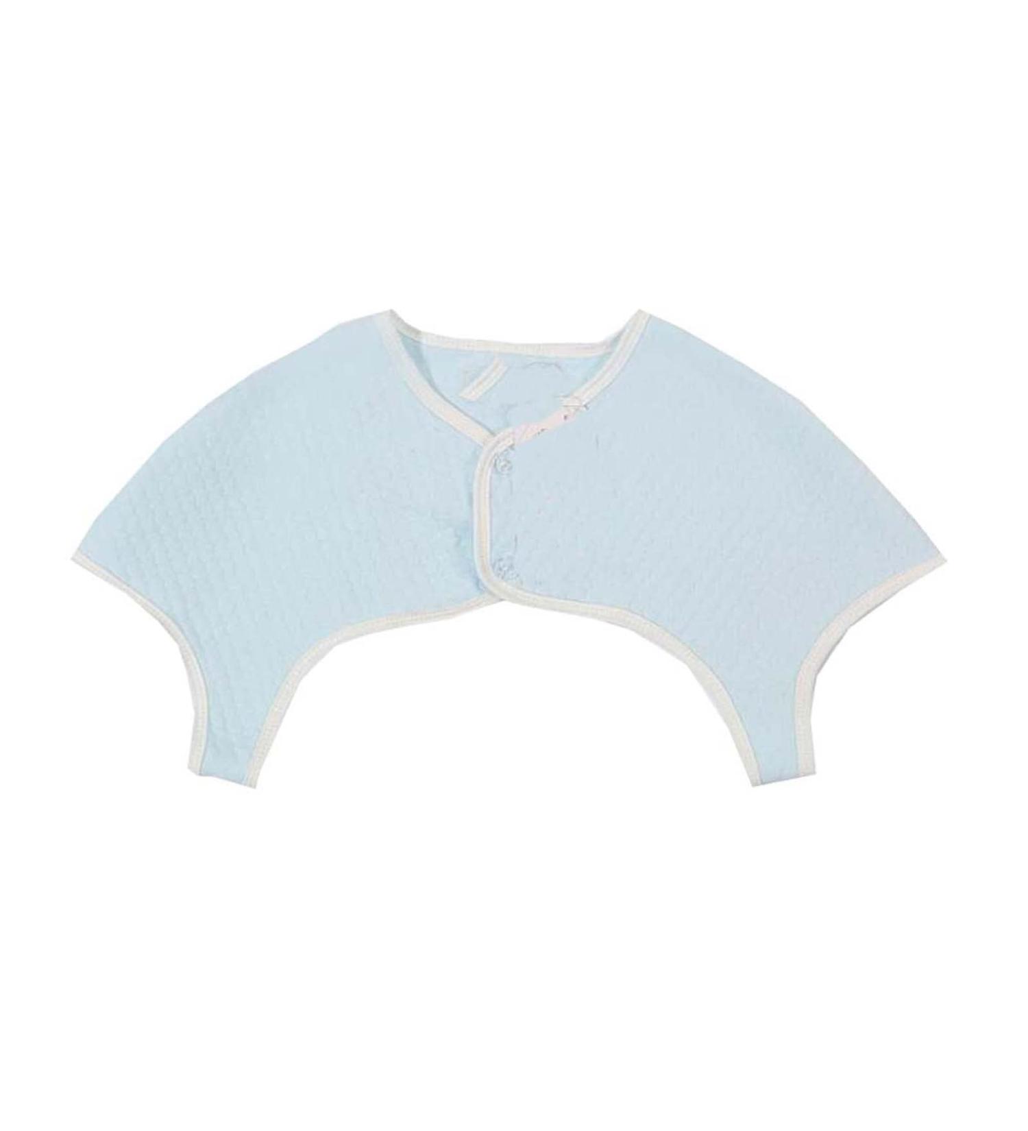 Thin Cotton Shoulder Vest | Arthritis Neck & Shoulder Pain Relief | Light Blue - Buy Online on GoSupps.com