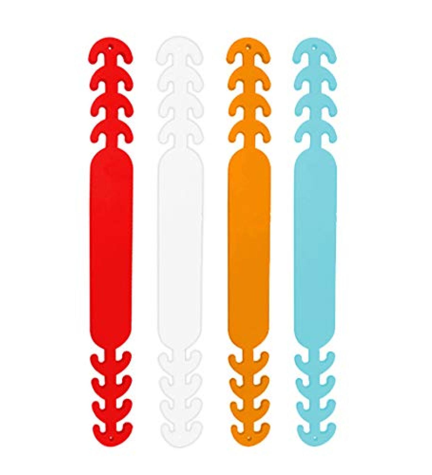 Face Mask Extender 4 PACK - Elastic Strap Holder Ear Protector Relieves Pain and Discomfort Around Your Ears - Buy Online on GoSupps.com