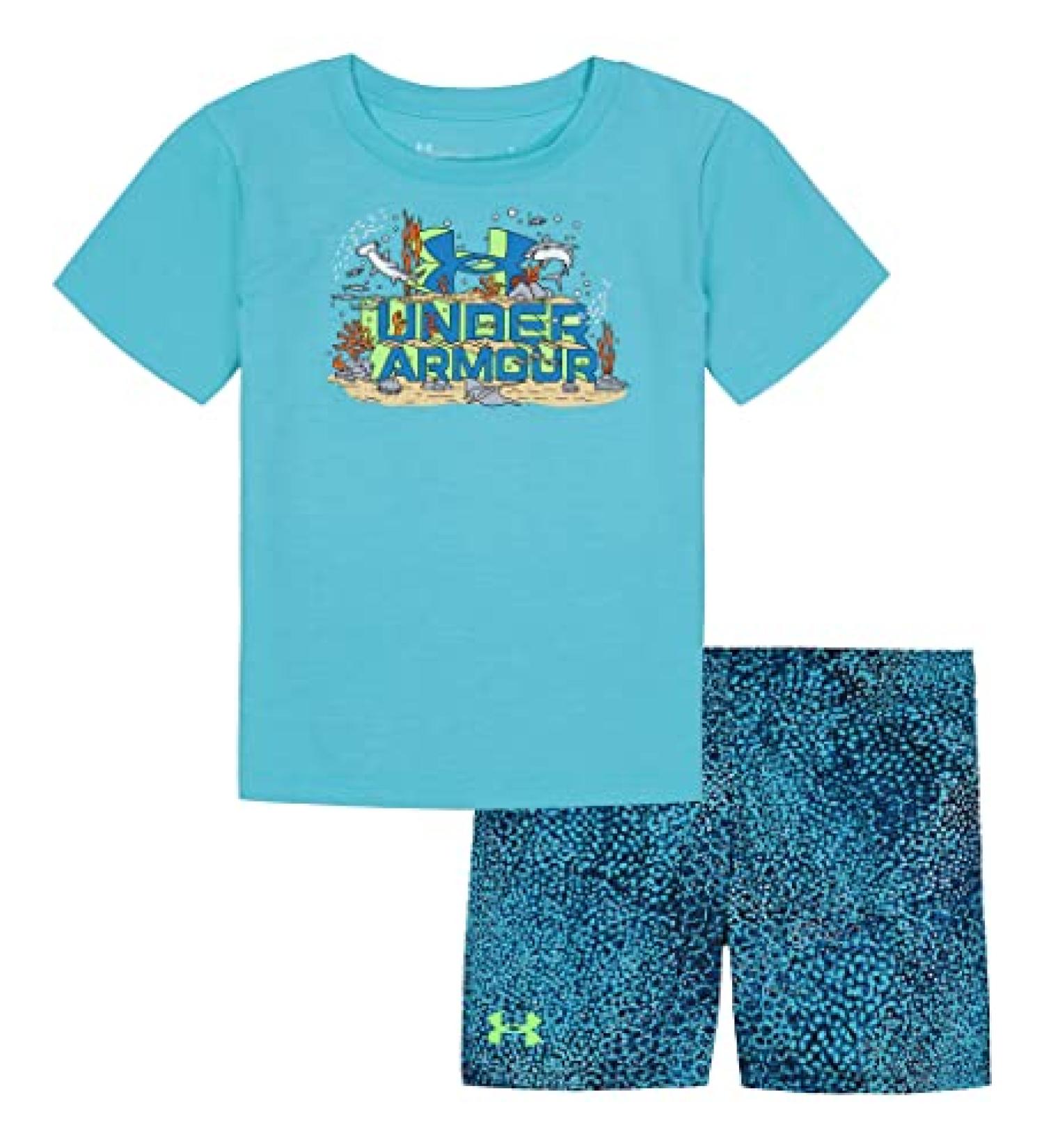 UA DEEP SEA WORDMARK SET, FRESCO BLUE SP22, 2T