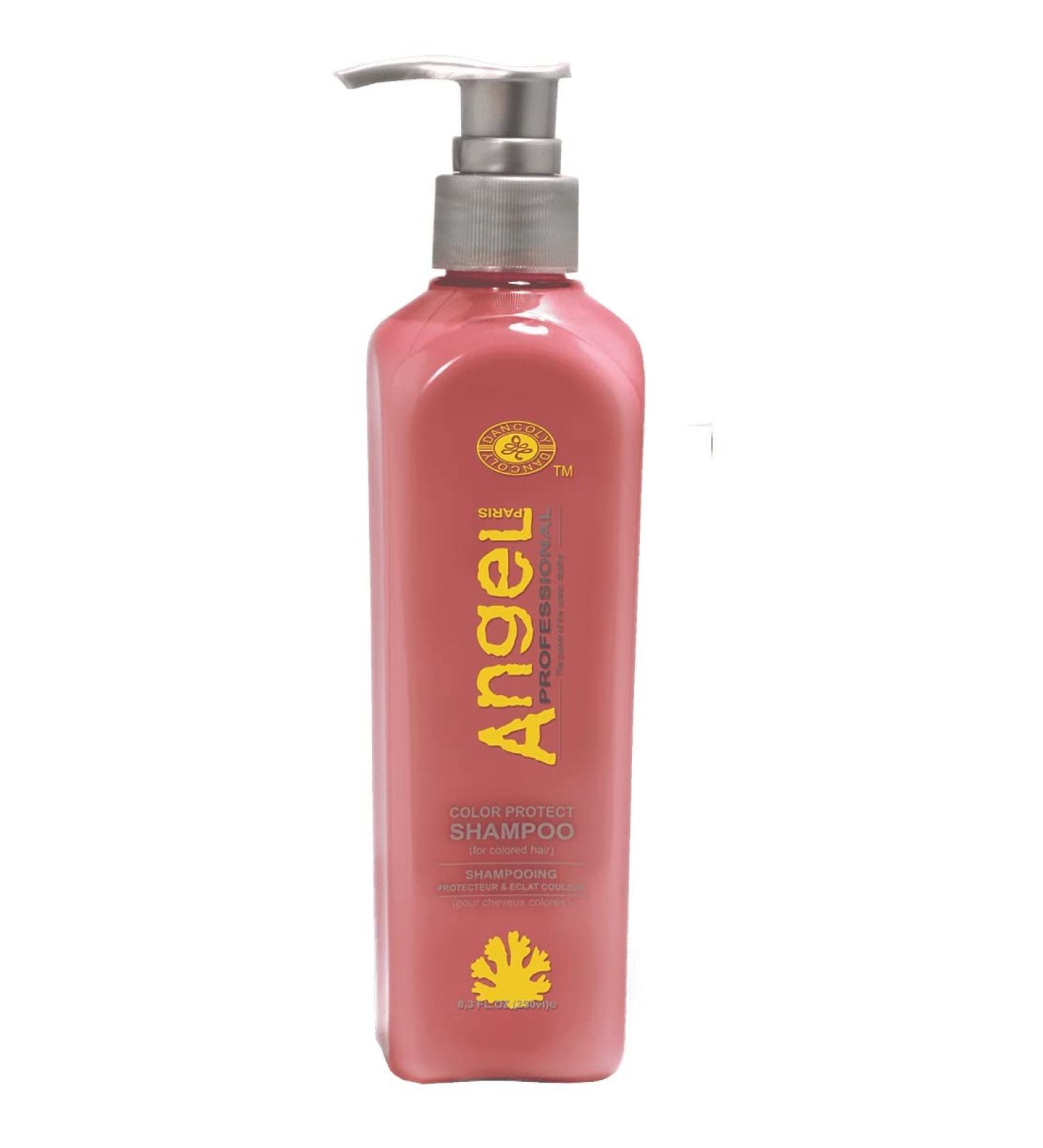  Angel Angel Professional Color Protect Shampoo 250ml for Coloured Hair Wild Sakura Petal Extract contains a unique combination of antioxidants - Buy Online on GoSupps.com