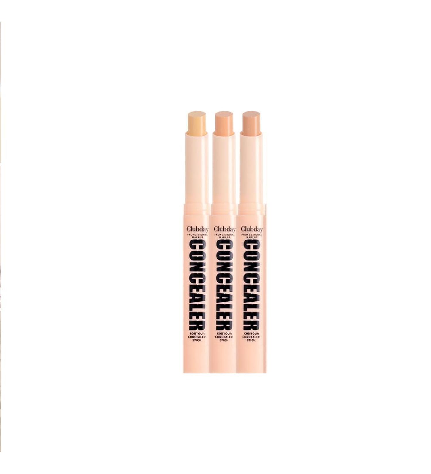 Concealer Stick Face Makeup For Natural Glowy Finish Blurs Imperfections & Under Eye Full Coverage Long-Lasting Conceals All-Day Wear For All Skin Types (3Pcs) (040506) - Buy Online on GoSupps.com