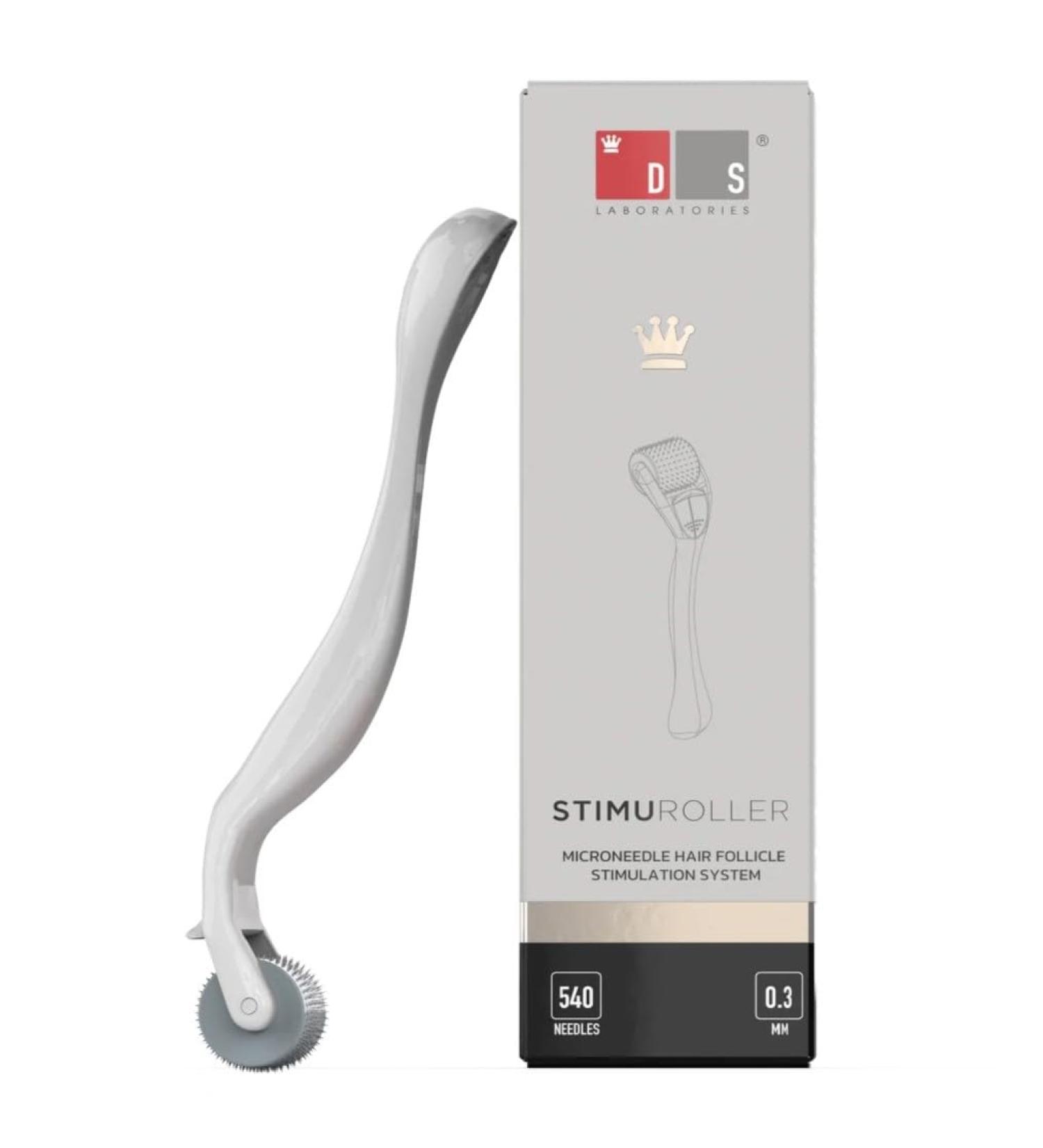 DS Laboratories StimuROLLER HAIR | Micro-Needle Hair Stimulation System 0.3mm - Boost Hair Growth | International Shipping Available - Buy Online on GoSupps.com