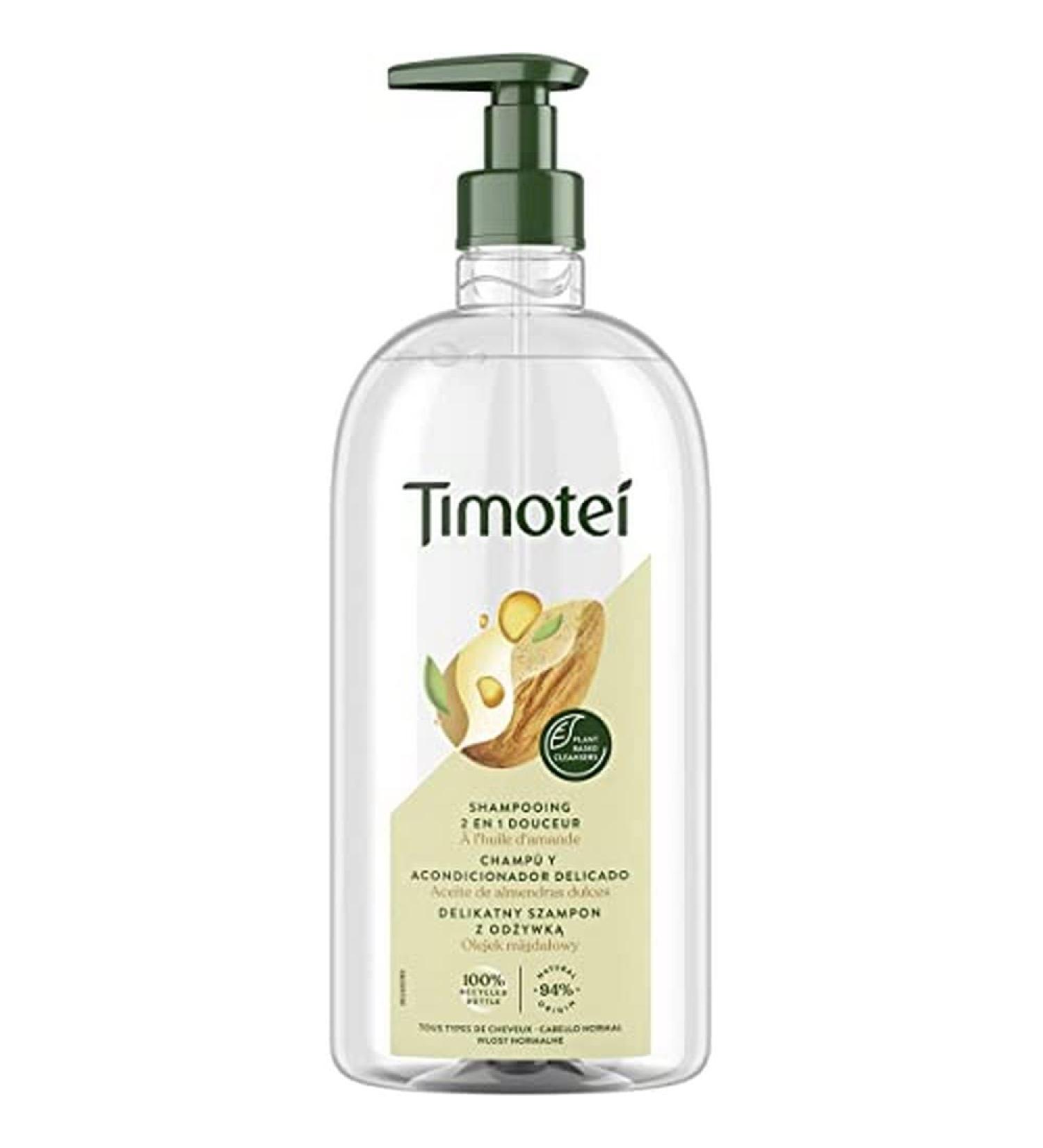 Timotei 2-in-1 Shampoo & Conditioner Soft 750 ml - Nourishing Hair Care International Shipping Available - Buy Online on GoSupps.com