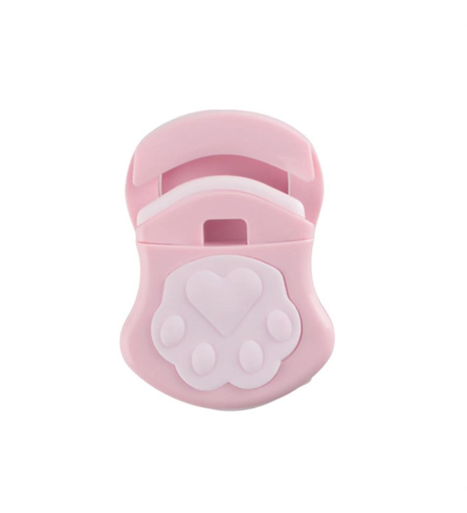 Cute Cat Claw Shaped Eyelash Curler Eyelash Curler Clip Fake Eyelash Cosmetic Pink Beauty Makeup Tool Plastic Accessories (Color : NO.4) - Buy Online on GoSupps.com