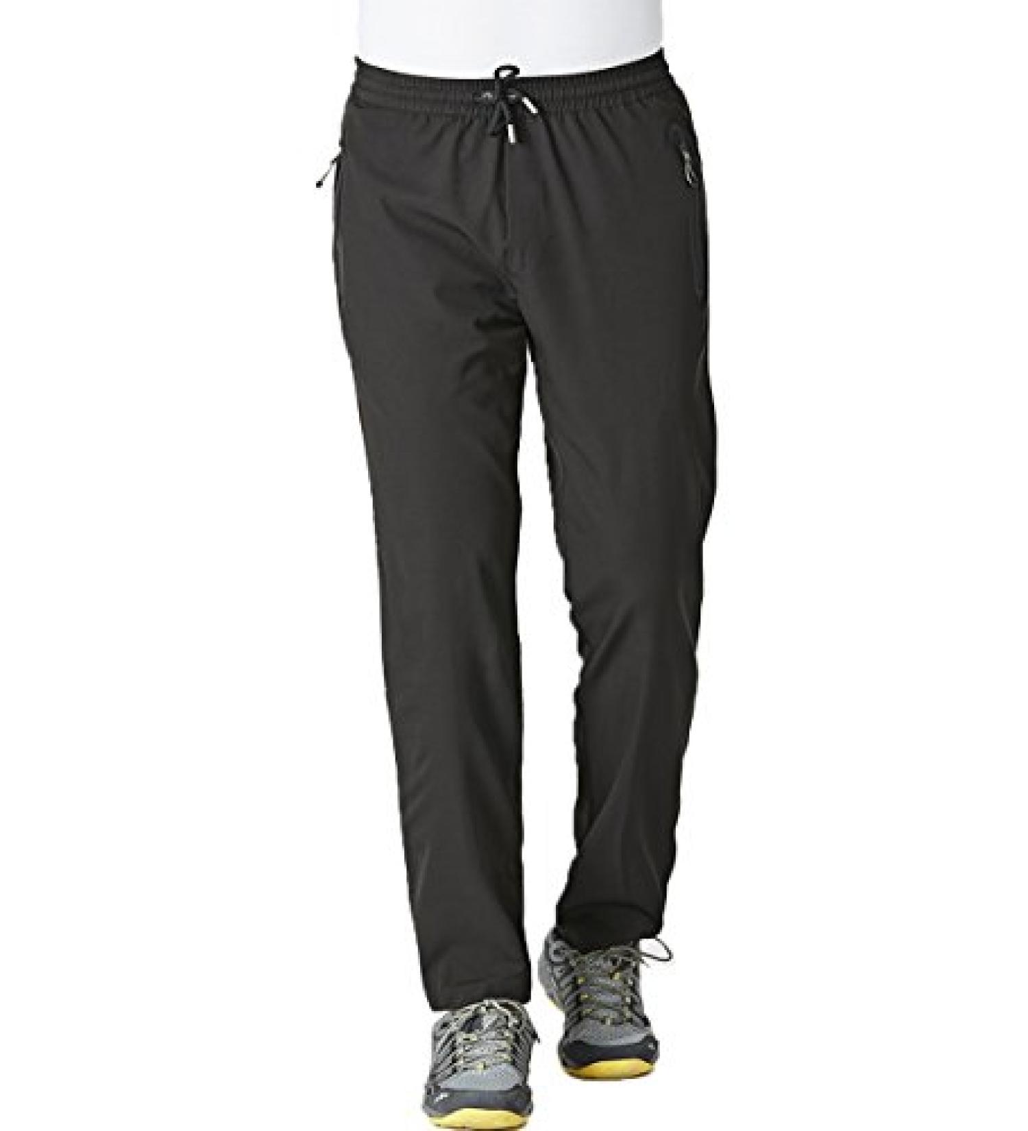 Gopune Men's Lightweight Breathable Outdoor Sports Pants - Black XL - Buy Online on GoSupps.com