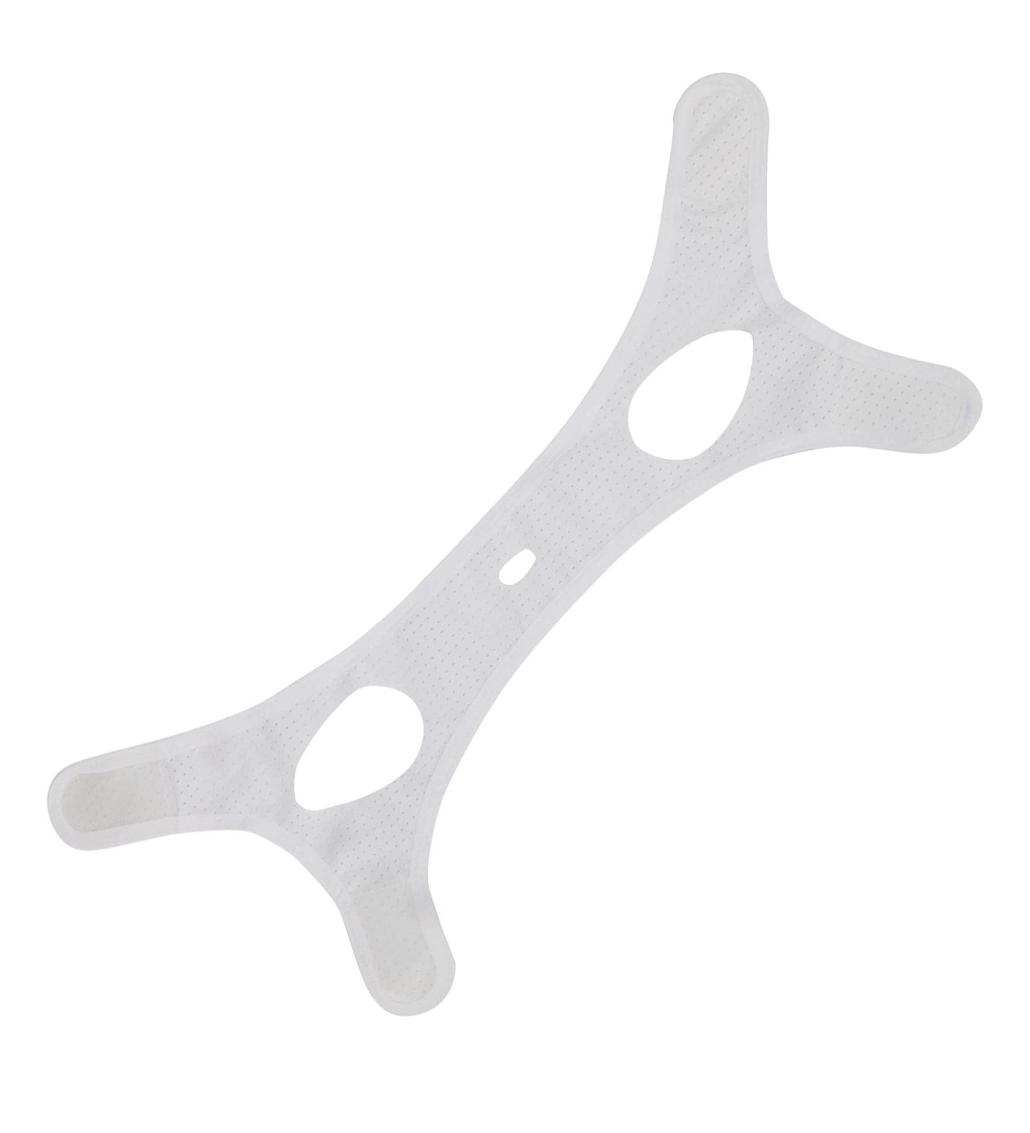 Anti-Snoring Chin Strap | Jaw Support Belt | Stop Snoring Mask & Headband | Snore Reducing Aid (White) - International Shipping Available - Buy Online on GoSupps.com
