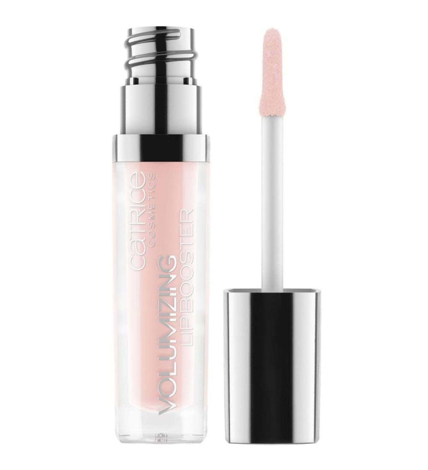 Catrice Volumizing Lip Booster LipGloss Lip Gloss No. 190 Ice Ice Baby Nude protective smoothing nourishing shiny translucent natural radiant shimmering vegan without alcohol)