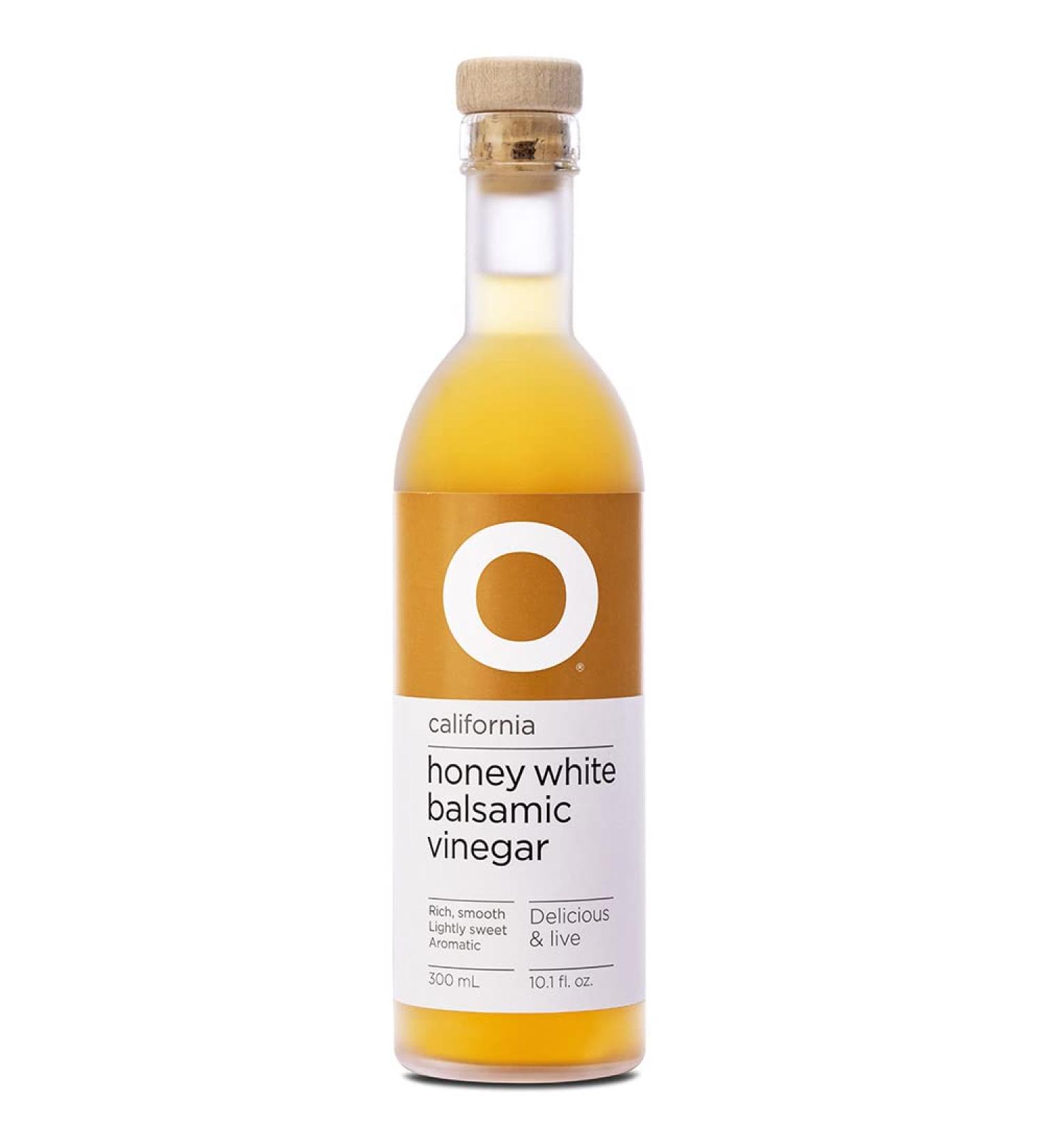 O Honey White Balsamic Vinegar - 10.1 Fl Oz | Premium Gourmet Flavor - Buy Online on GoSupps.com