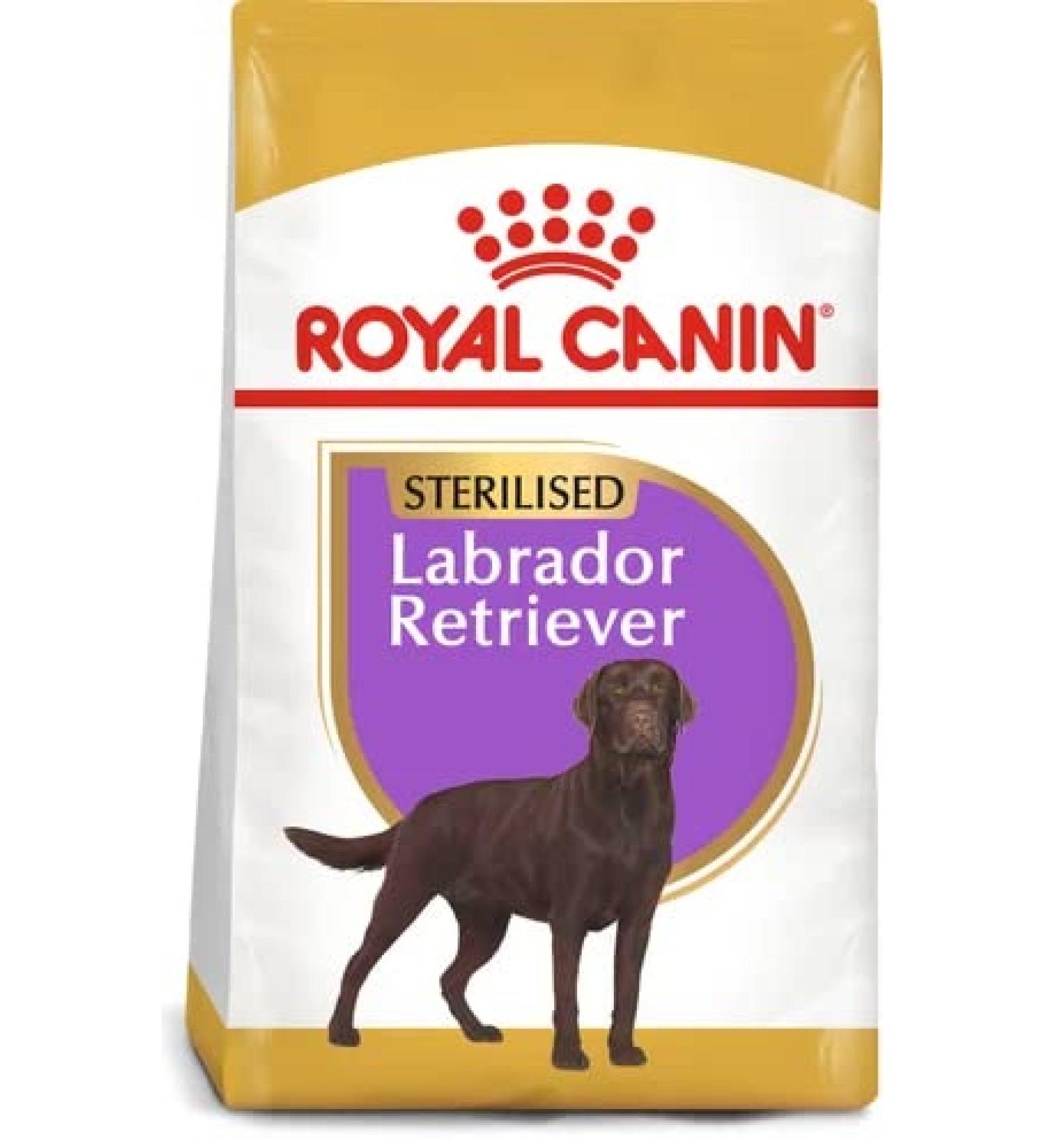 Royal Canin Labrador Sterilised Adult Dog Food 12 kg Variety 12 kg (Pack of 1) - Buy Online on GoSupps.com
