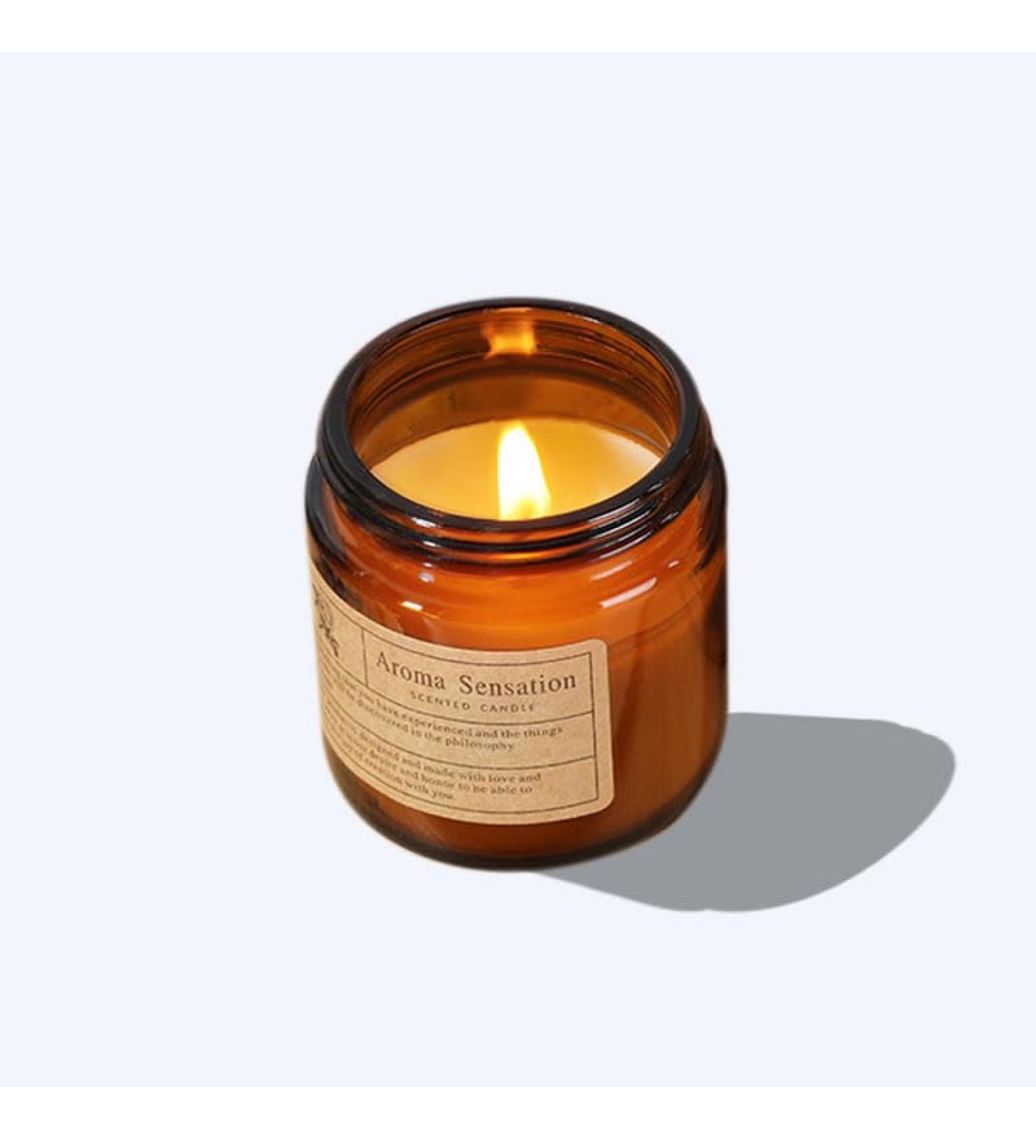 Premium Cedar Scented Candle | 8 oz Soy Candle for Holiday Gifts | 45 Hour Burn | Ideal Christmas Candles for Men | Shangri-La White Tea & Vanilla Aromas - Buy Online on GoSupps.com
