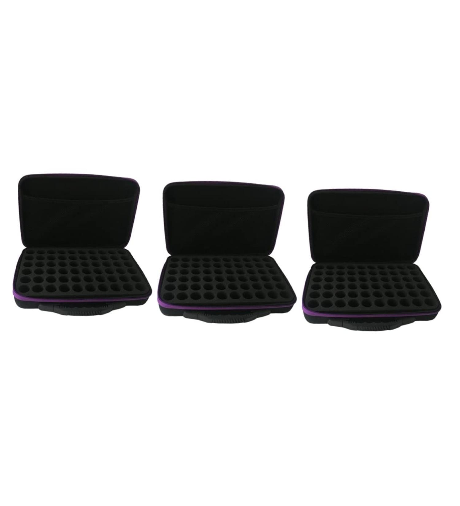 Healvian 3-St Handheld Essential Oil Storage - Premium Etheric Oils Organizer for Easy Access & Travel - Buy Online on GoSupps.com