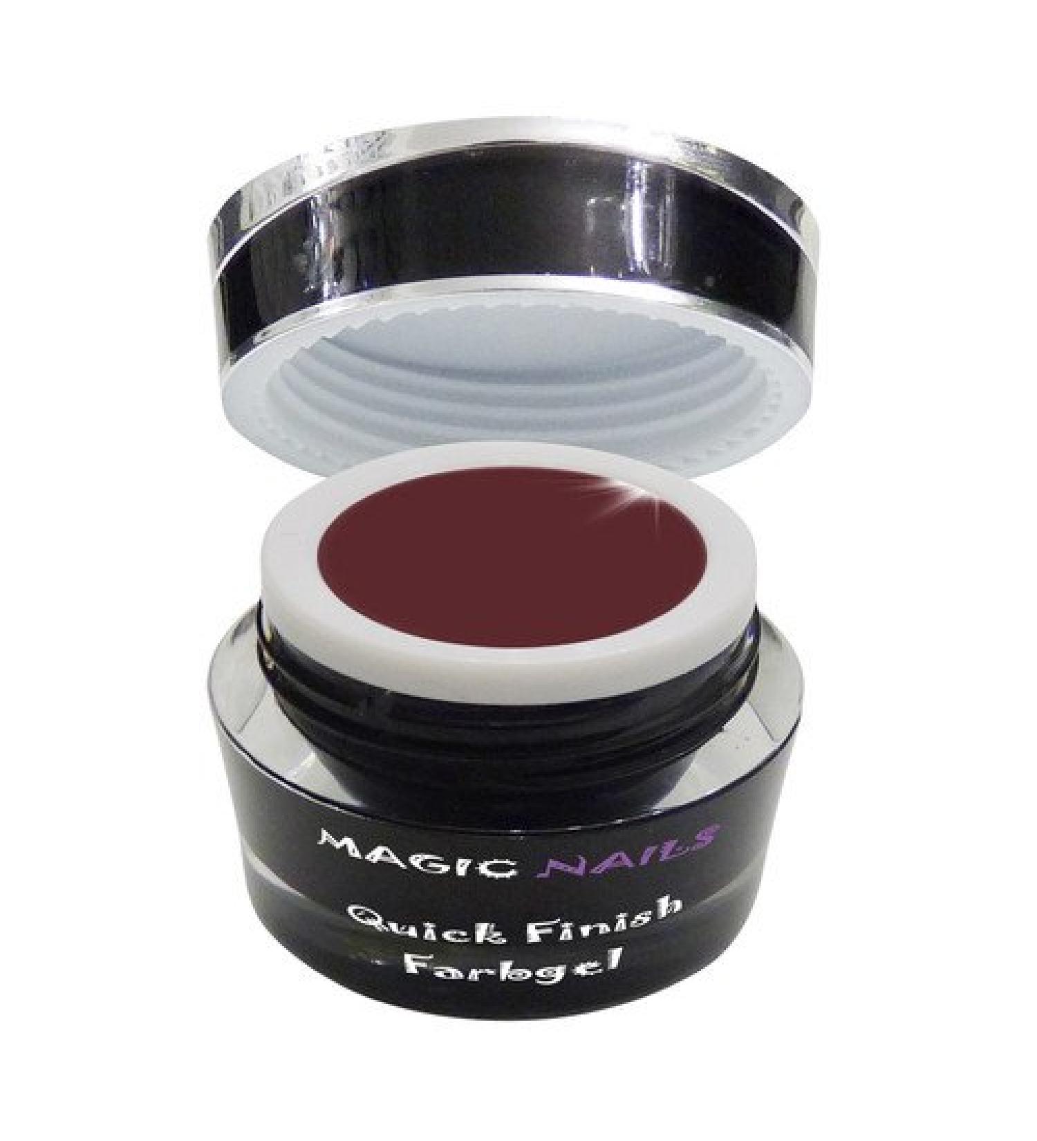 Magic Items Quick Finish Color Gel High Glossy Gel without sweat layer # chocolate
