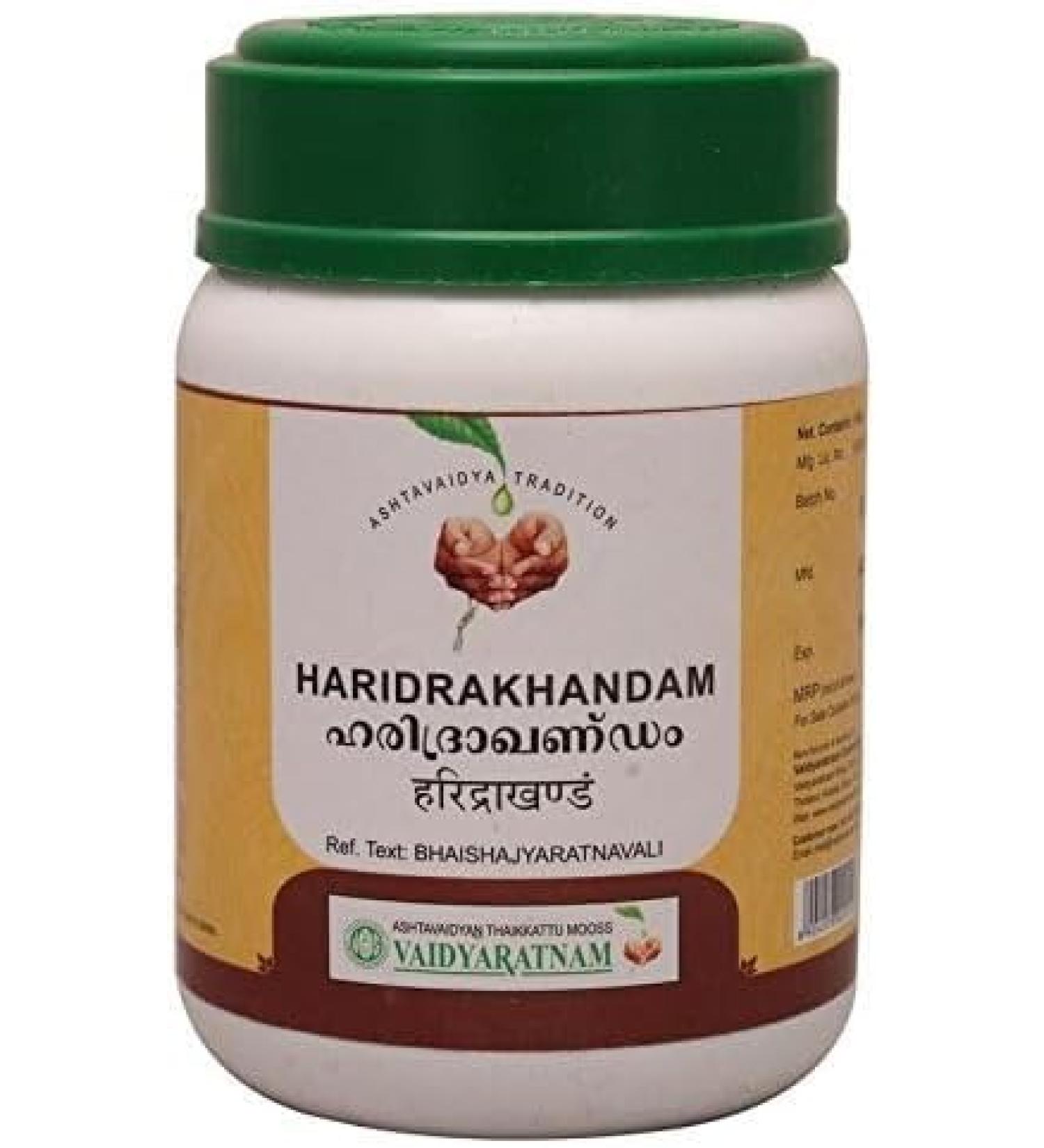 Generic Vaidyaratnam Haridrakhandam (Powder) (100gm) - by pharmacylife