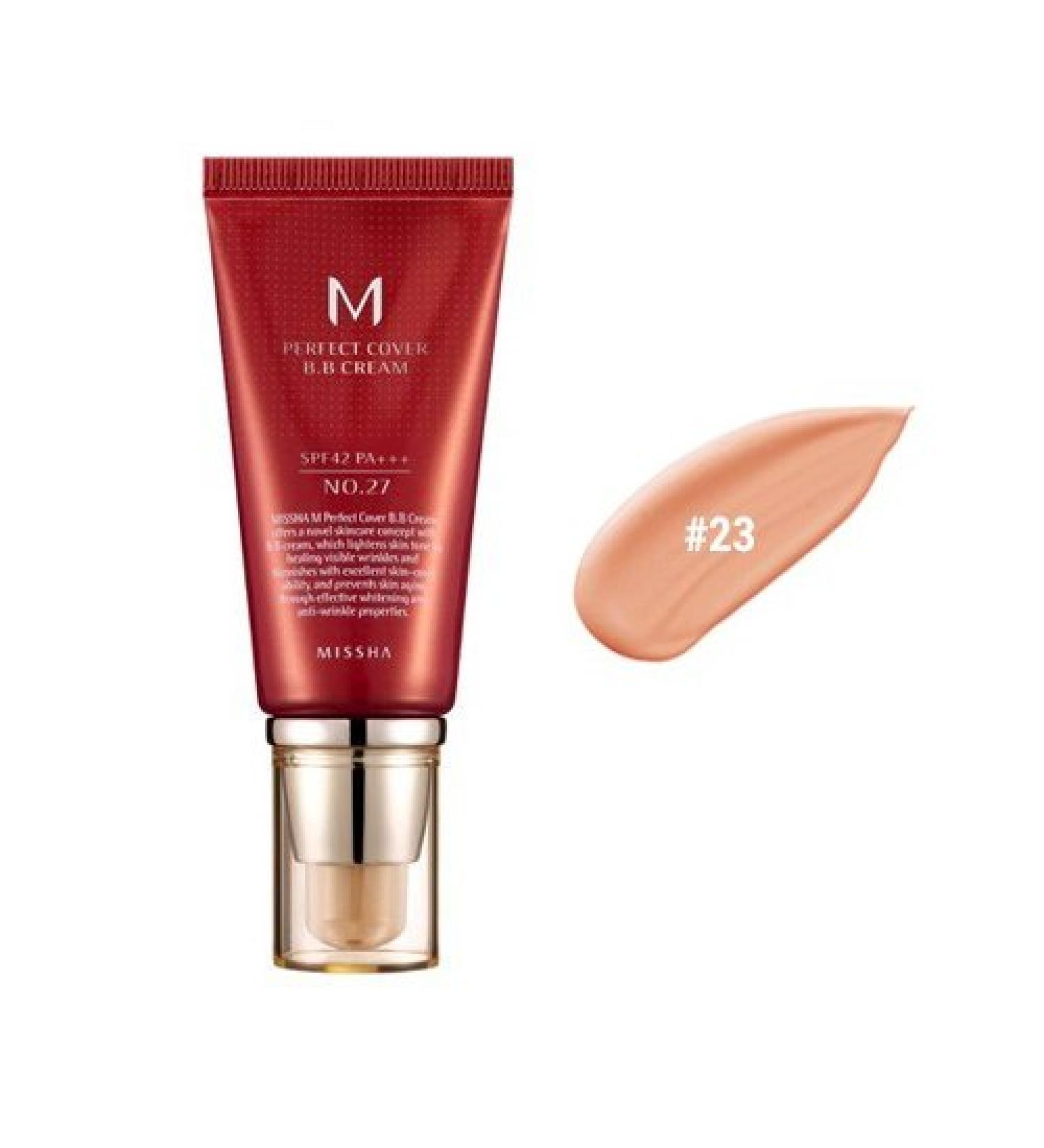 MISSHA M Perfect Covering BB Cream SPF42 PA+++ No.23 Natural Beige