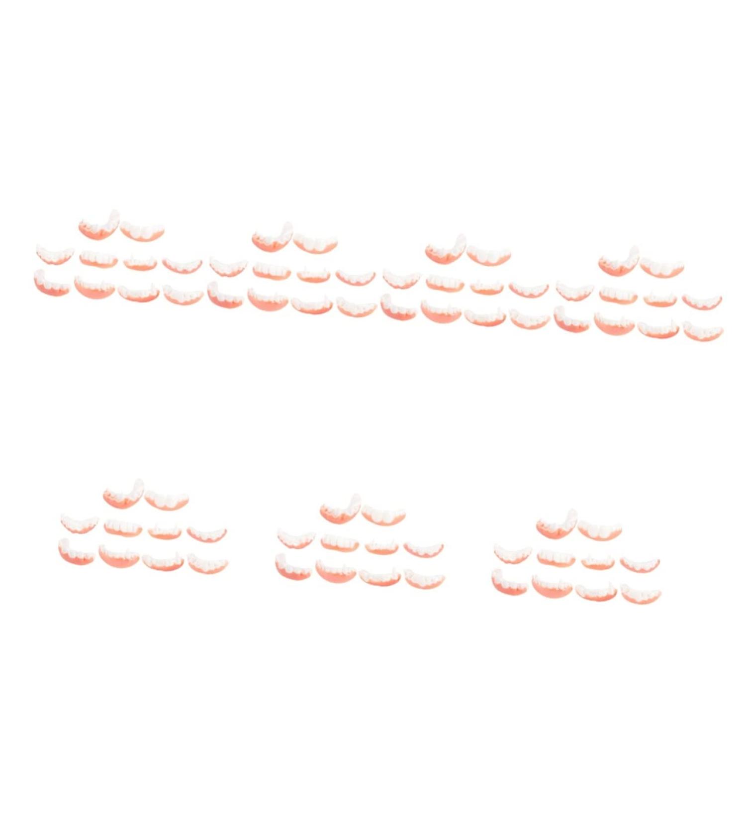 Lurrose 70 PCS Halloween Fake Teeth - Plastic Makeup for Cosplay & Halloween Decorations - Perfect for Costumes & Pet Costumes - Buy Online on GoSupps.com