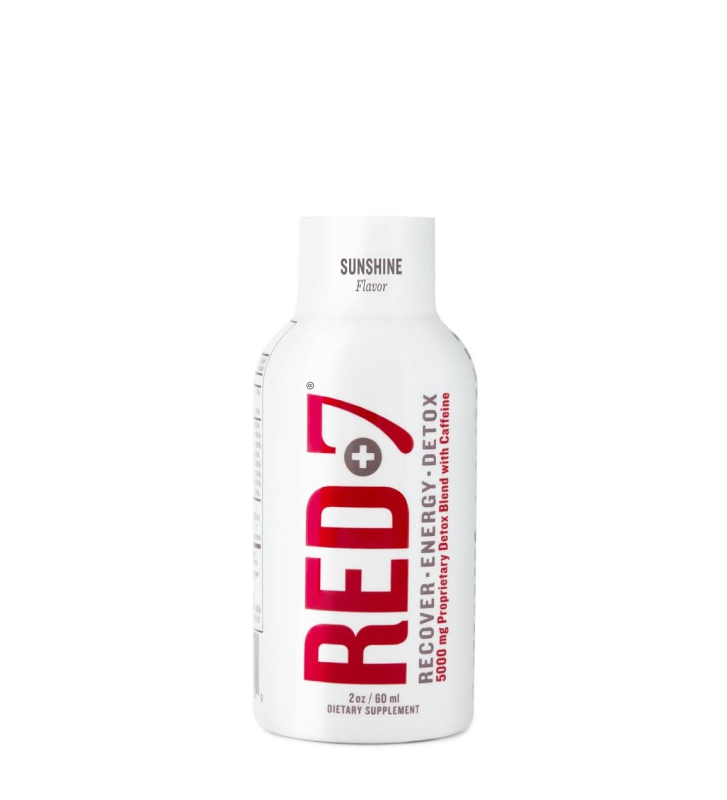 Red 7 Detox Blend 2 oz Natural Caffeine & Taurine Detox Supplement (Pack of 6) - Boost Energy & Cleanse Body International Shipping - Buy Online on GoSupps.com