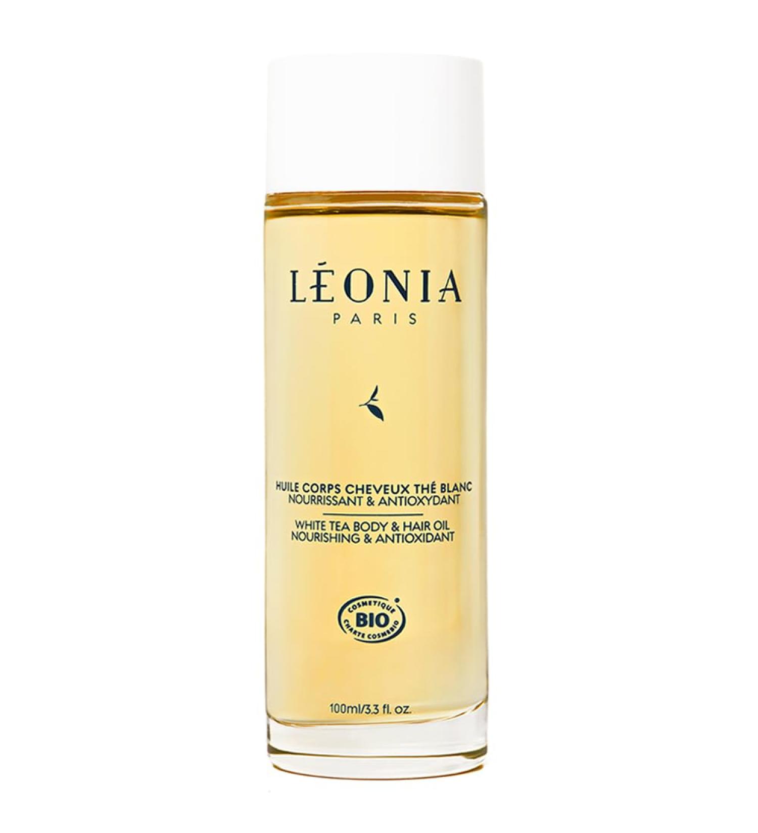 L ONIA White Tea Body and Hair Oil - Nourishing Anti-Aging Antioxidant - Certified Organic and Vegan - 200 ml - Buy Online on GoSupps.com