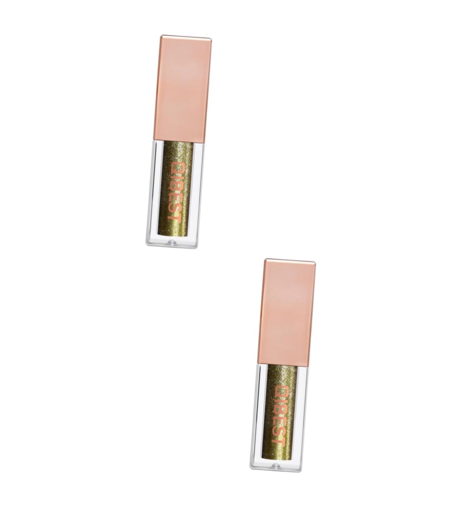 Angoily 2 Pcs Eyeshadow Glitter Liquid Eyeliners Eye Makeup Matte Glow Eye Powder Eye Shadow Flash 1 count (Pack of 1) As Shownx2pcs - Buy Online on GoSupps.com