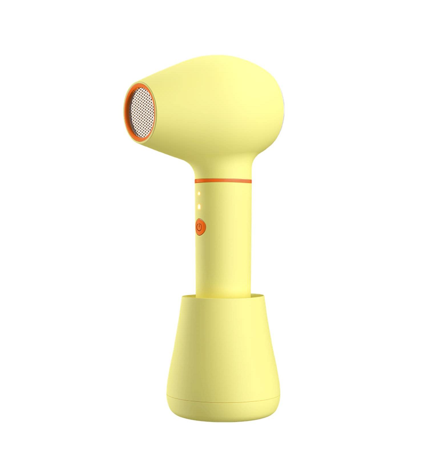 Mini Cordless Hair Dryer 3 Modes Hot/Cold Wind Wireless Hairdryer Battery Powered Travel Blow Dryer w/Charging Base for Women/s/Kids - Buy Online on GoSupps.com