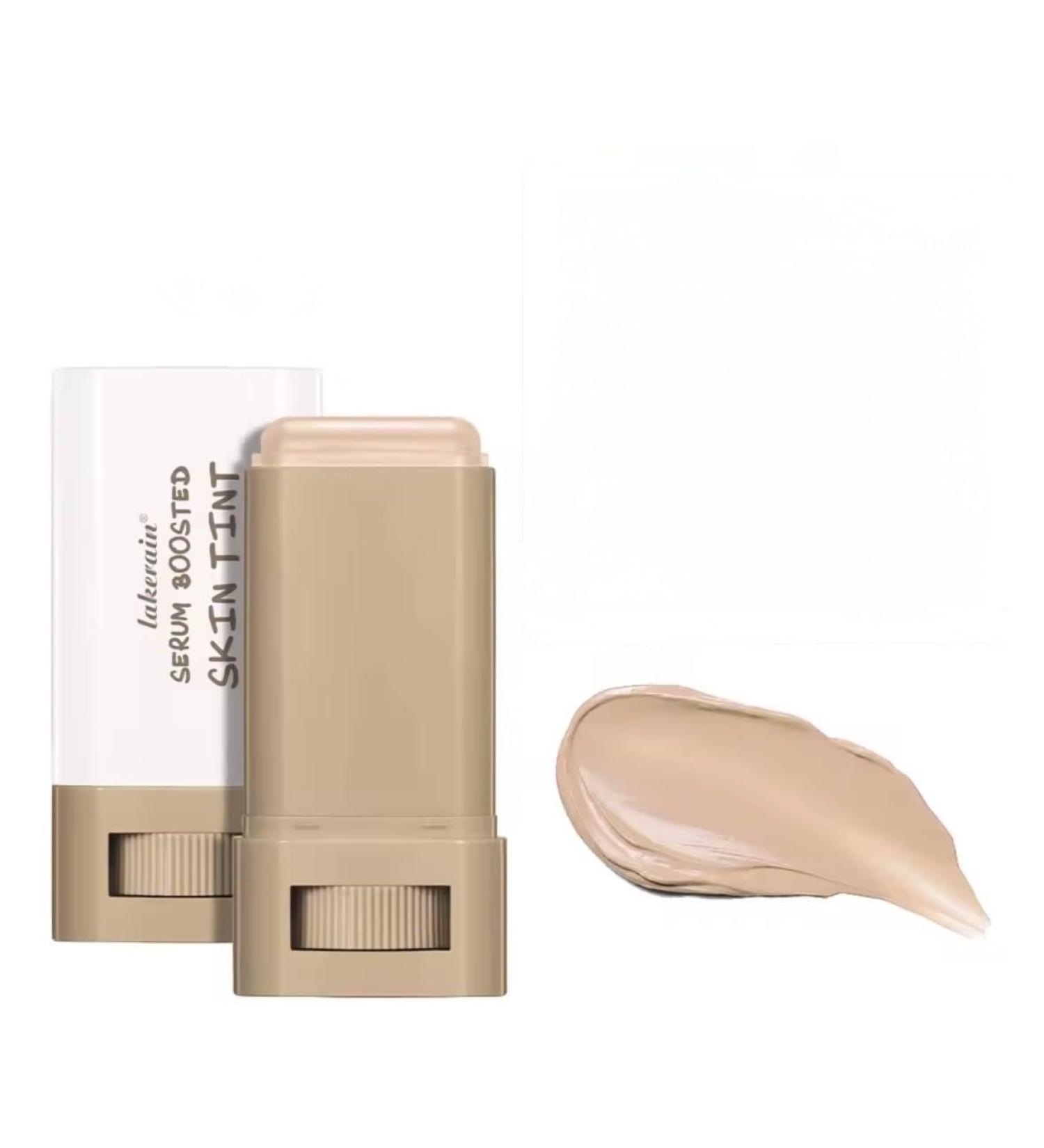 Stick de Teint S rum Hydratant Fond de Teint Stick Couvrance Modulable & Fini Naturel Correcteur Anti-Cernes et Imperfections Maquillage Soin pour un clat Instantan (#4) - Buy Online on GoSupps.com