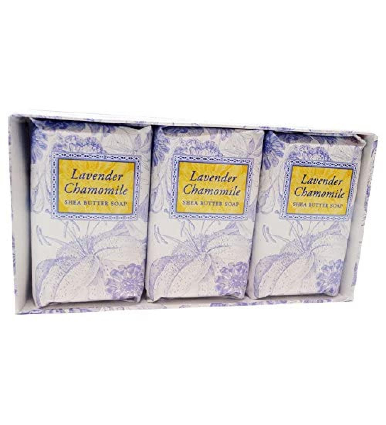 Greenwich Bay - Botanical Shea Butter Bar Gift Set - Lavender Chamomile