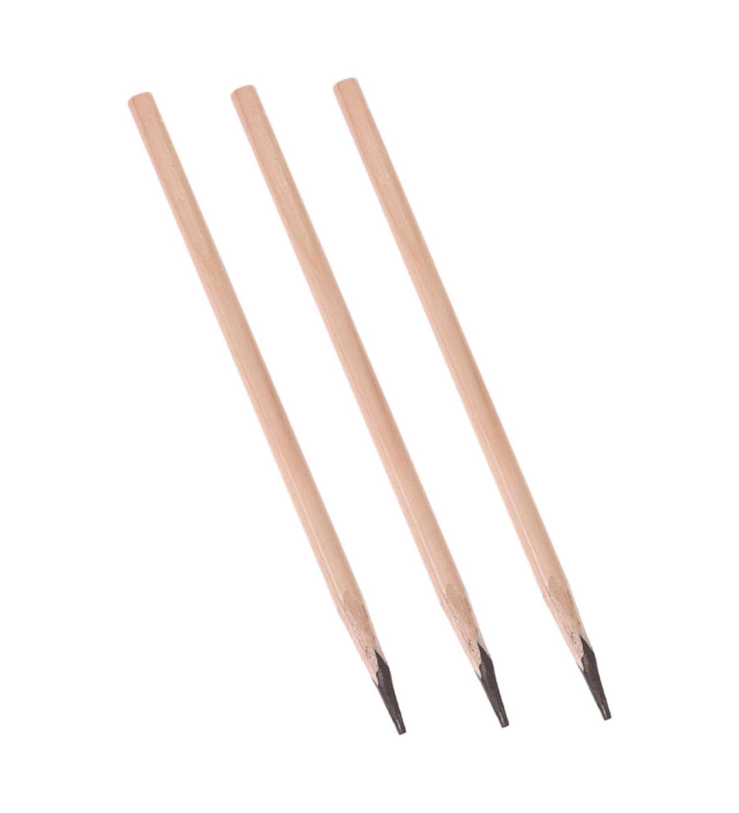 Mikinona 3pcs Waterproof Eyebrow Pencil Professional Brow Enhancing Kit Natural Makeup Pencil Wooden Coffee - Buy Online on GoSupps.com