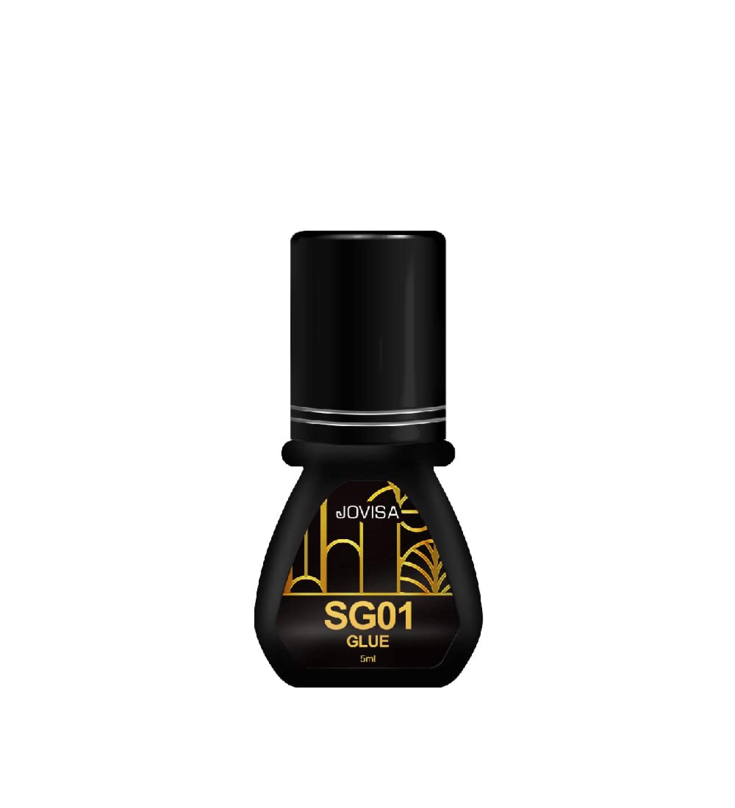 JOVISA SG01 Eyelash Extension Glue - 1.5 Sec Drying Time 6-7 Weeks Retention 5ml - Professional Use Worldwide - Buy Online on GoSupps.com