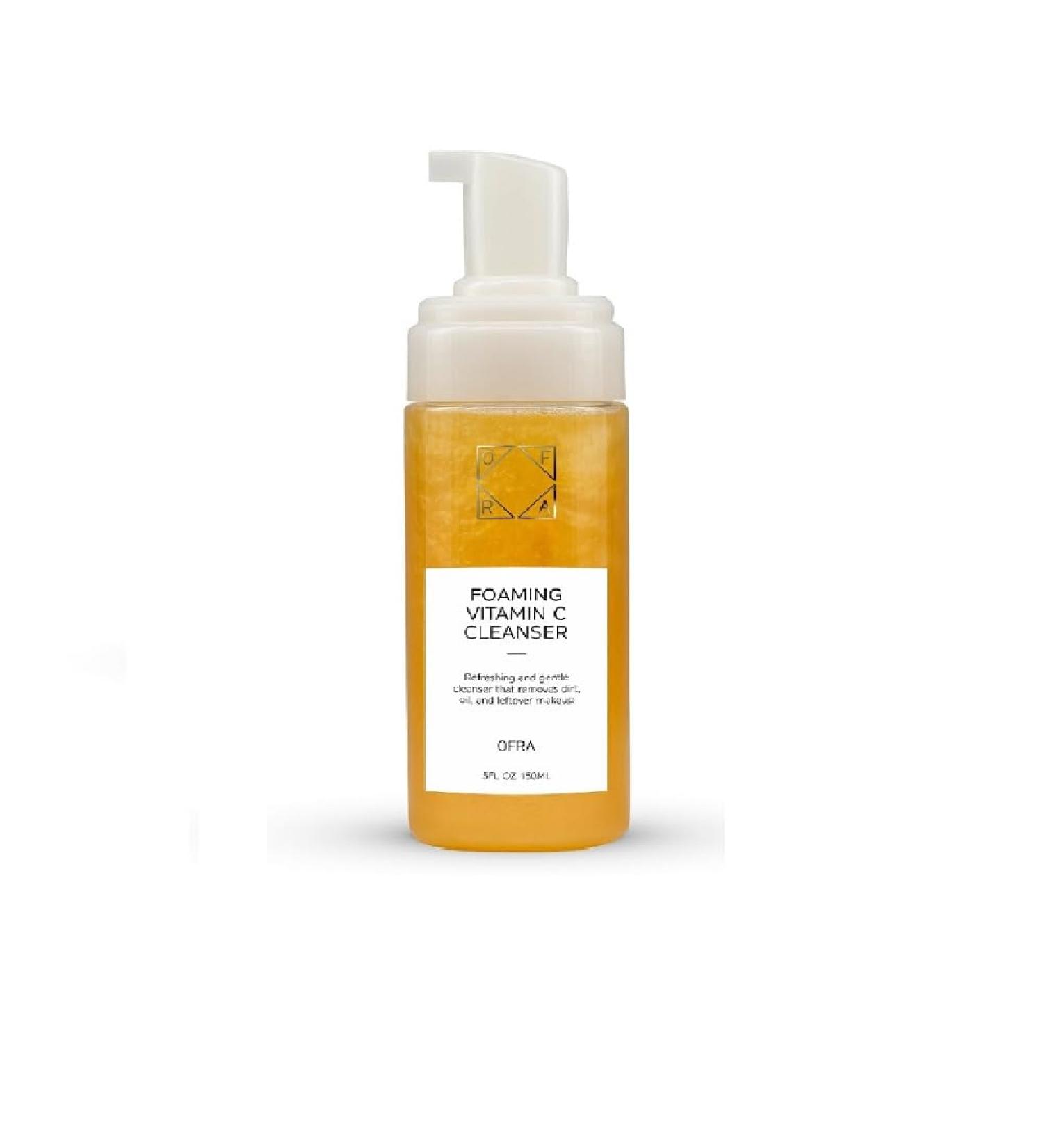 OFRA Vitamin C Cleanser | Brightening Vitamin C Cleanser for Radiant and Refreshed Skin | Daily Face Wash and Gentle for All Skin Types | Boosts Glow and Clarity | 8 oz/240 ml - Buy Online on GoSupps.com