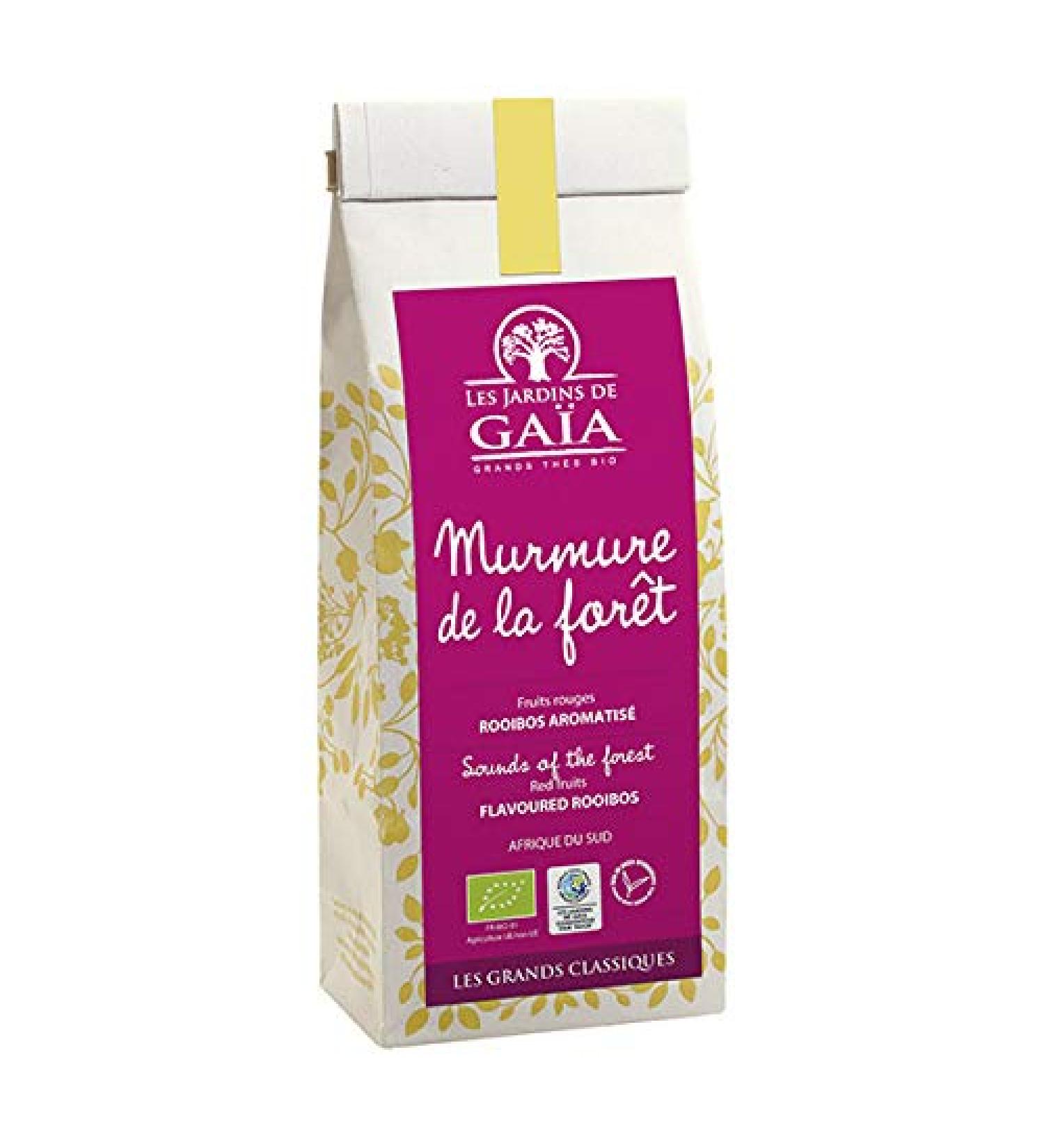 Les Jardins De Ga a - Rooibos Murmure De La Foret Fruit Rouge 100G - Vendu par unit